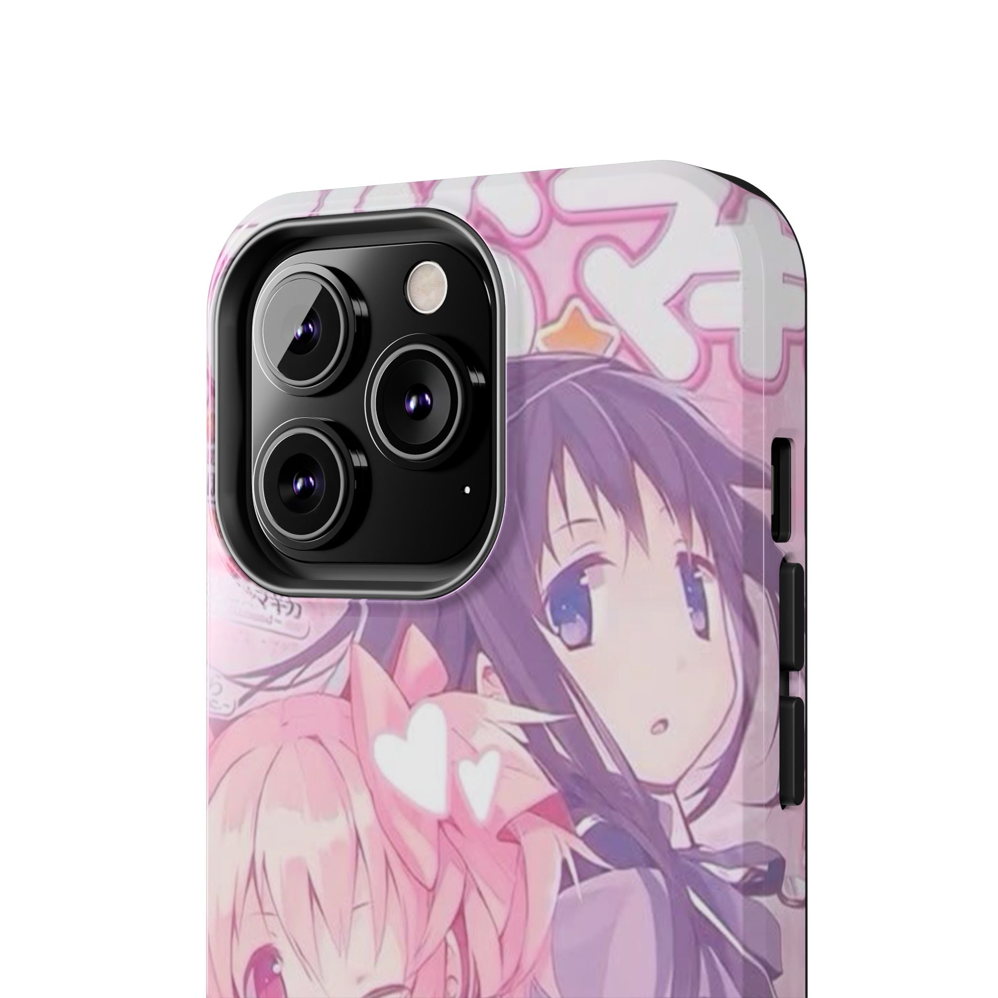 Cute Pink and Purple Anime Phone Case