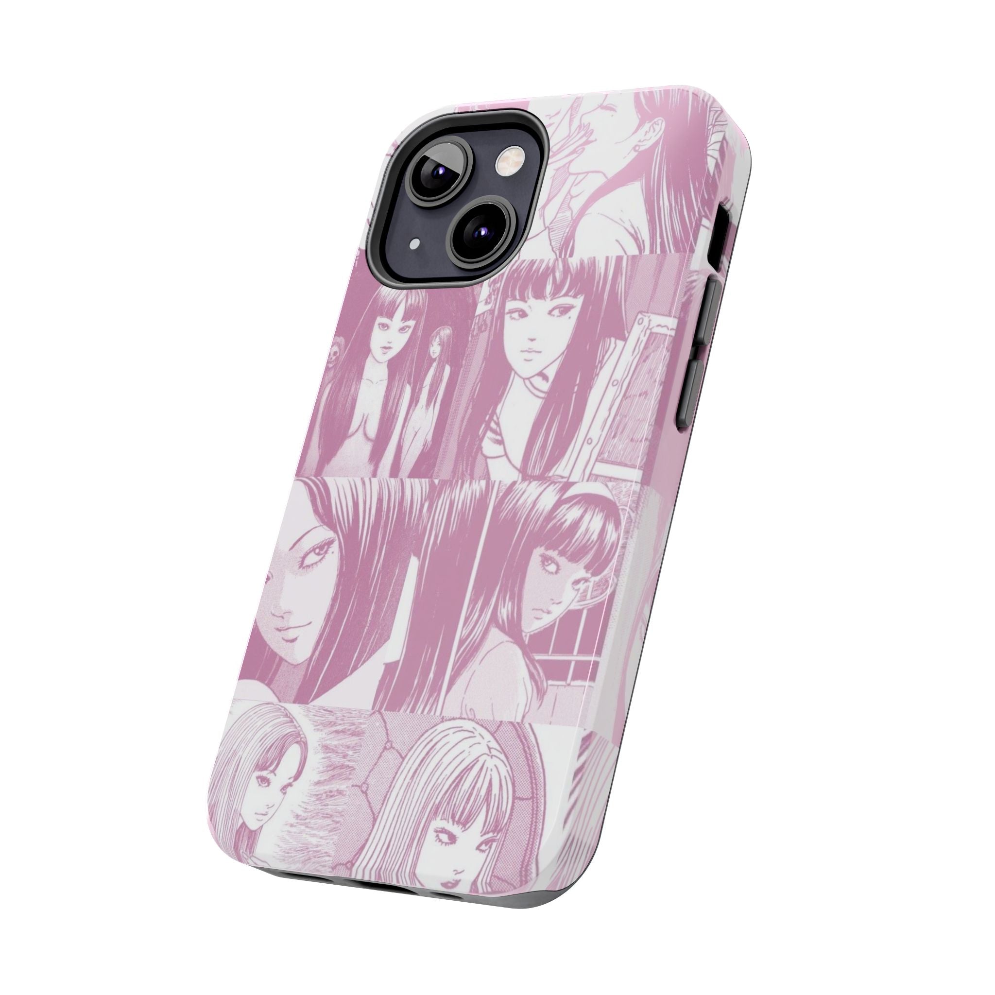 Cute Pink Anime Girl Comic BookPhone Case  - Tough Impact-Resistant Cases