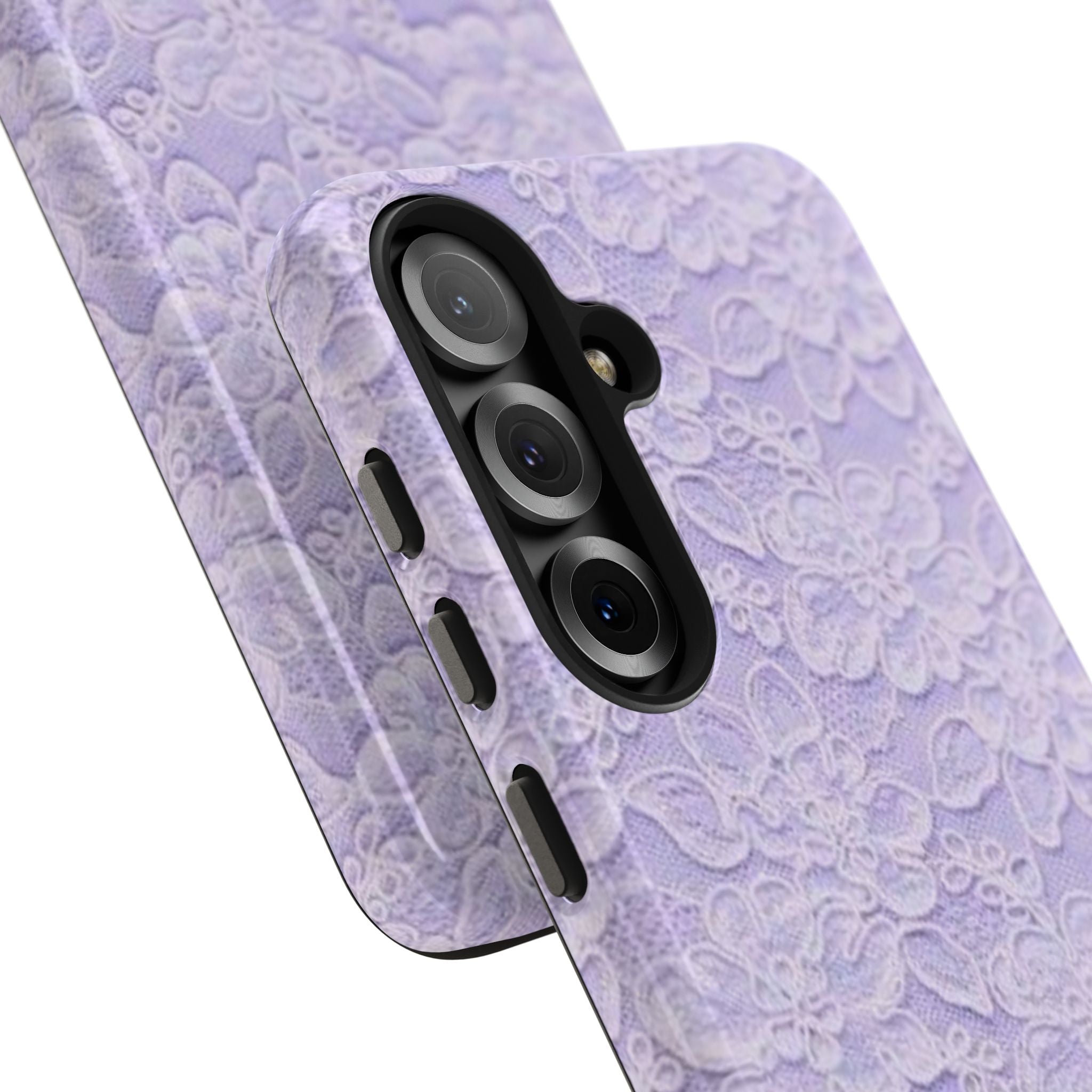 Purple Lace Cute Coquette Phone Case