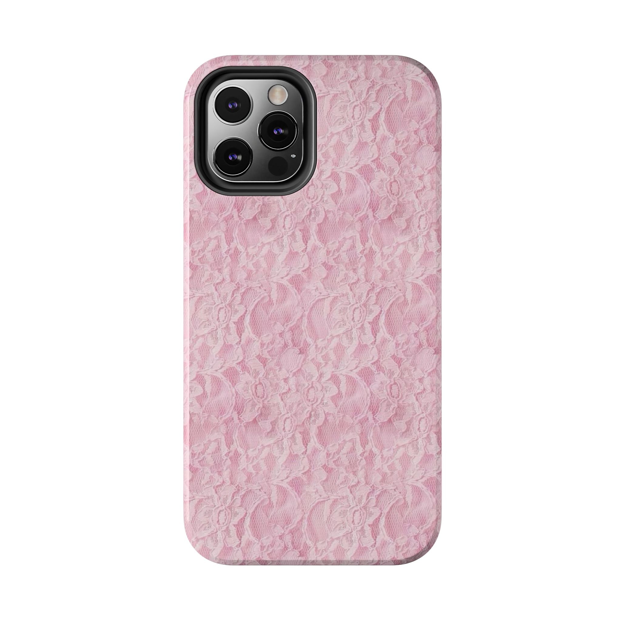 Pink Lace Phone Case
