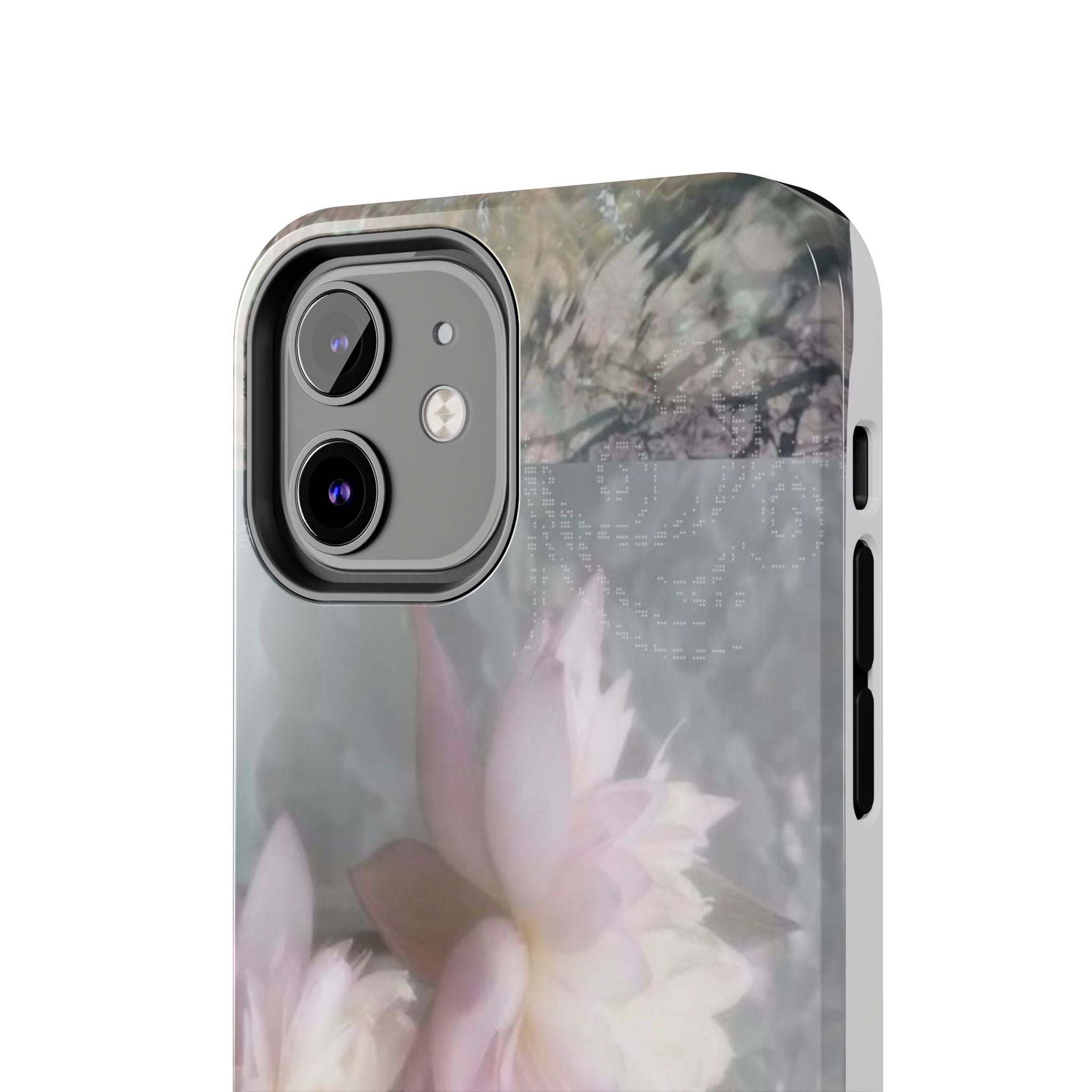 Lotus Flowers Cyber Whimsy Phone Case