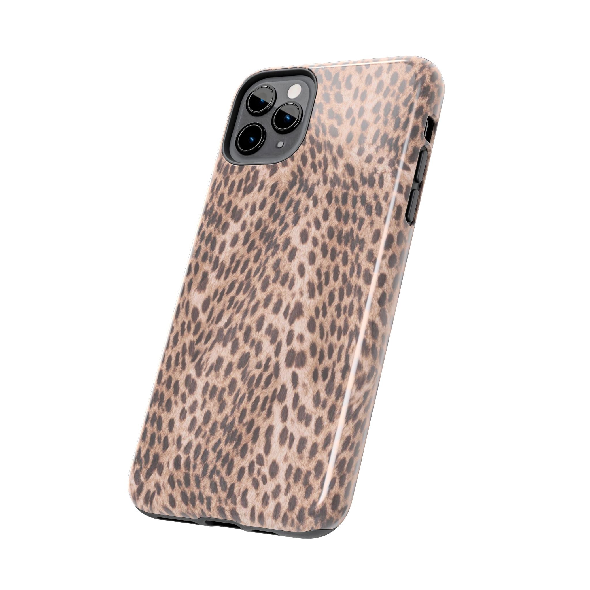 Classy Cheetah Fawn Leopard - Tough Impact-Resistant Case
