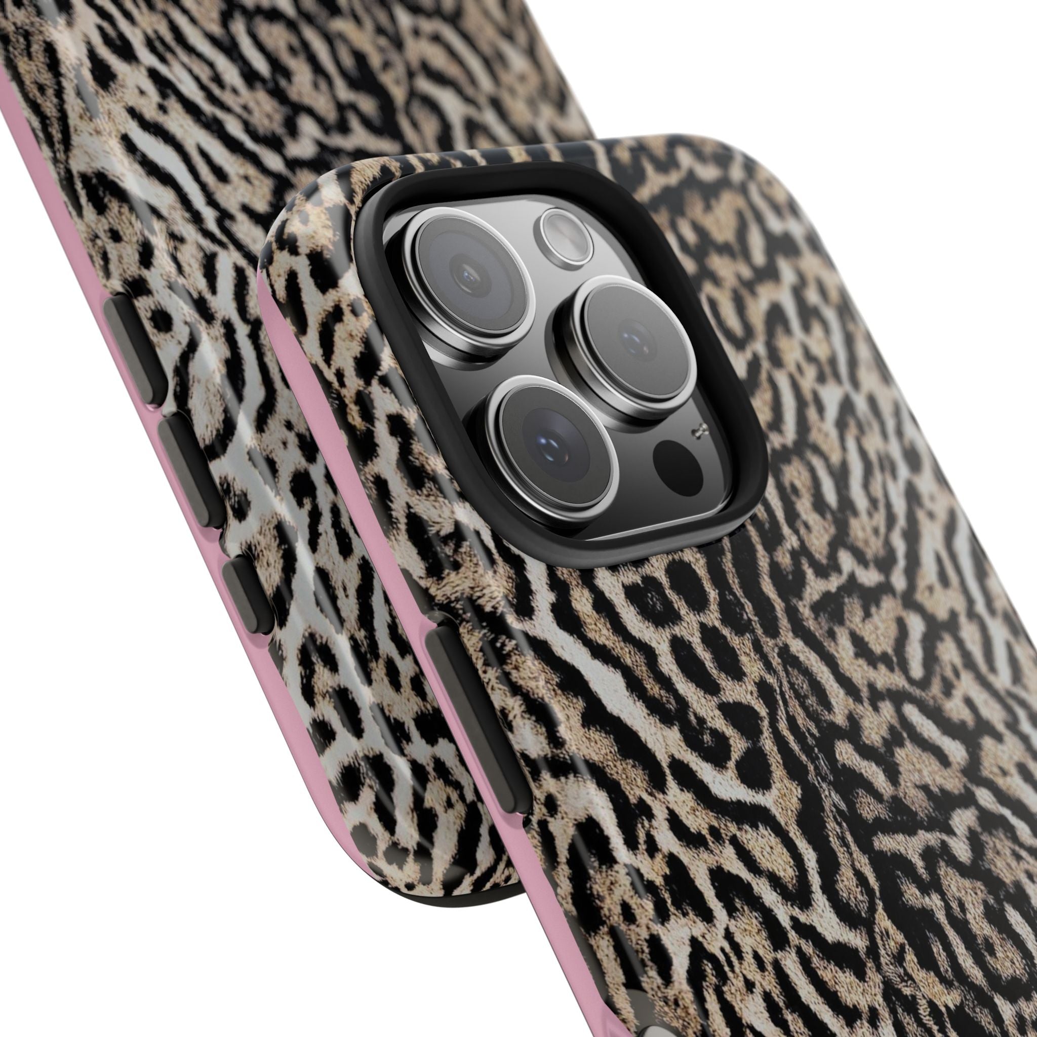 Classic Leopard Cheetah Photo Print Phone Case  - Tough Impact-Resistant Case