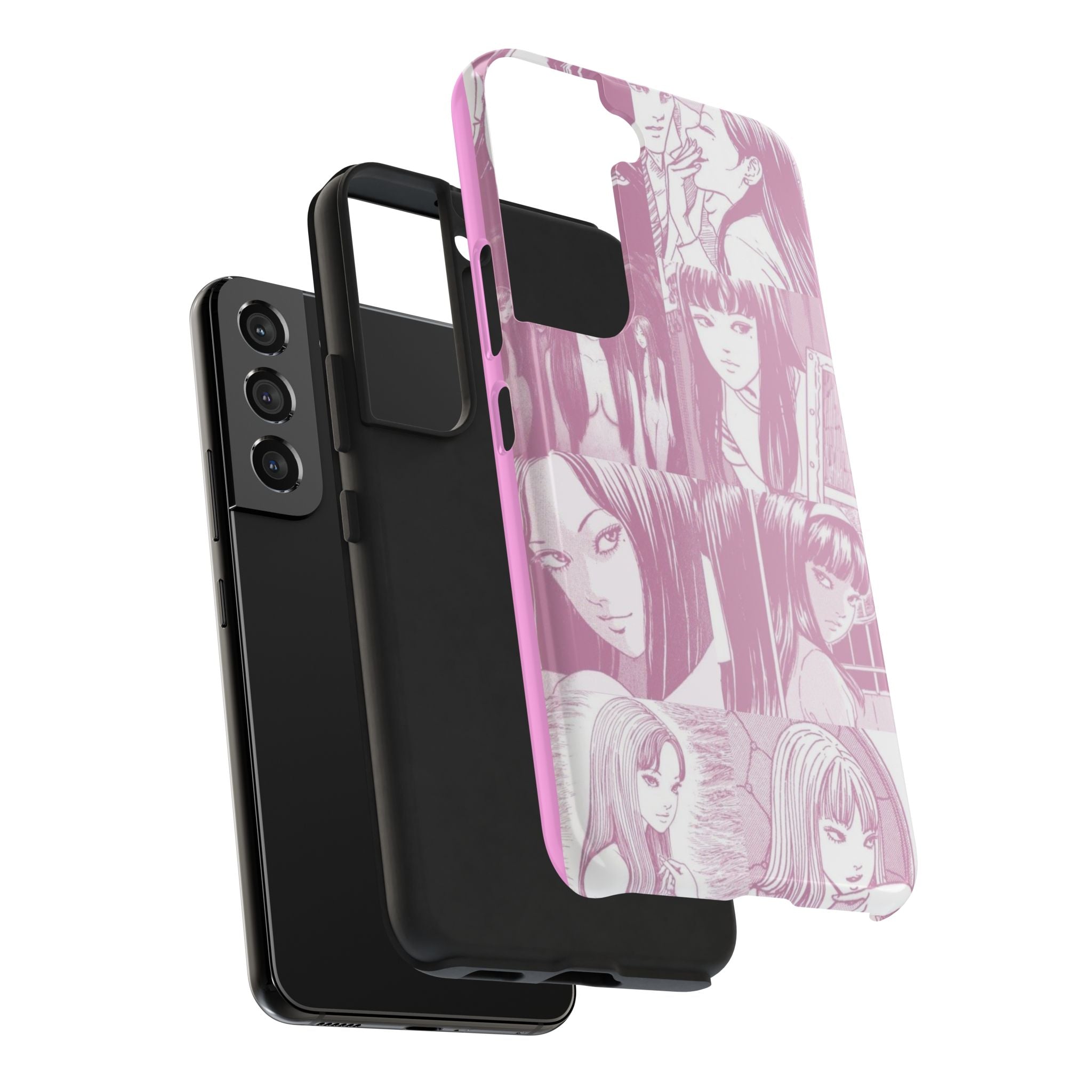 Cute Pink Anime Girl Comic BookPhone Case  - Tough Impact-Resistant Cases