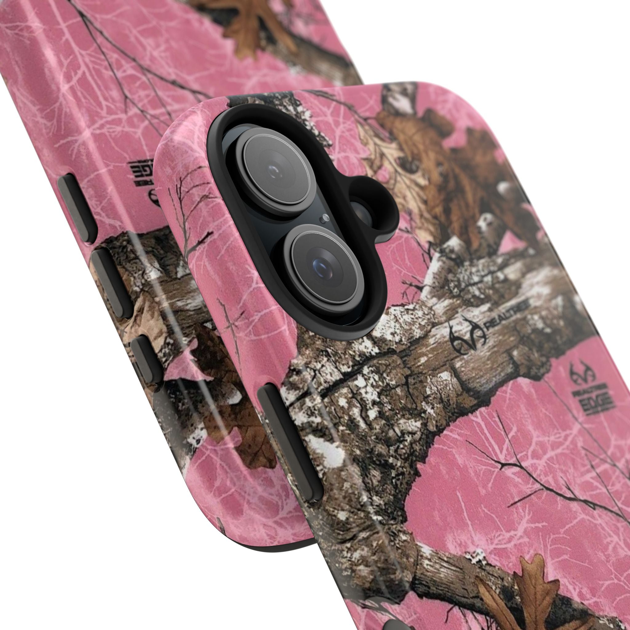 Pink Camo Real Tree Phone Case  - Tough Impact-Resistant Case