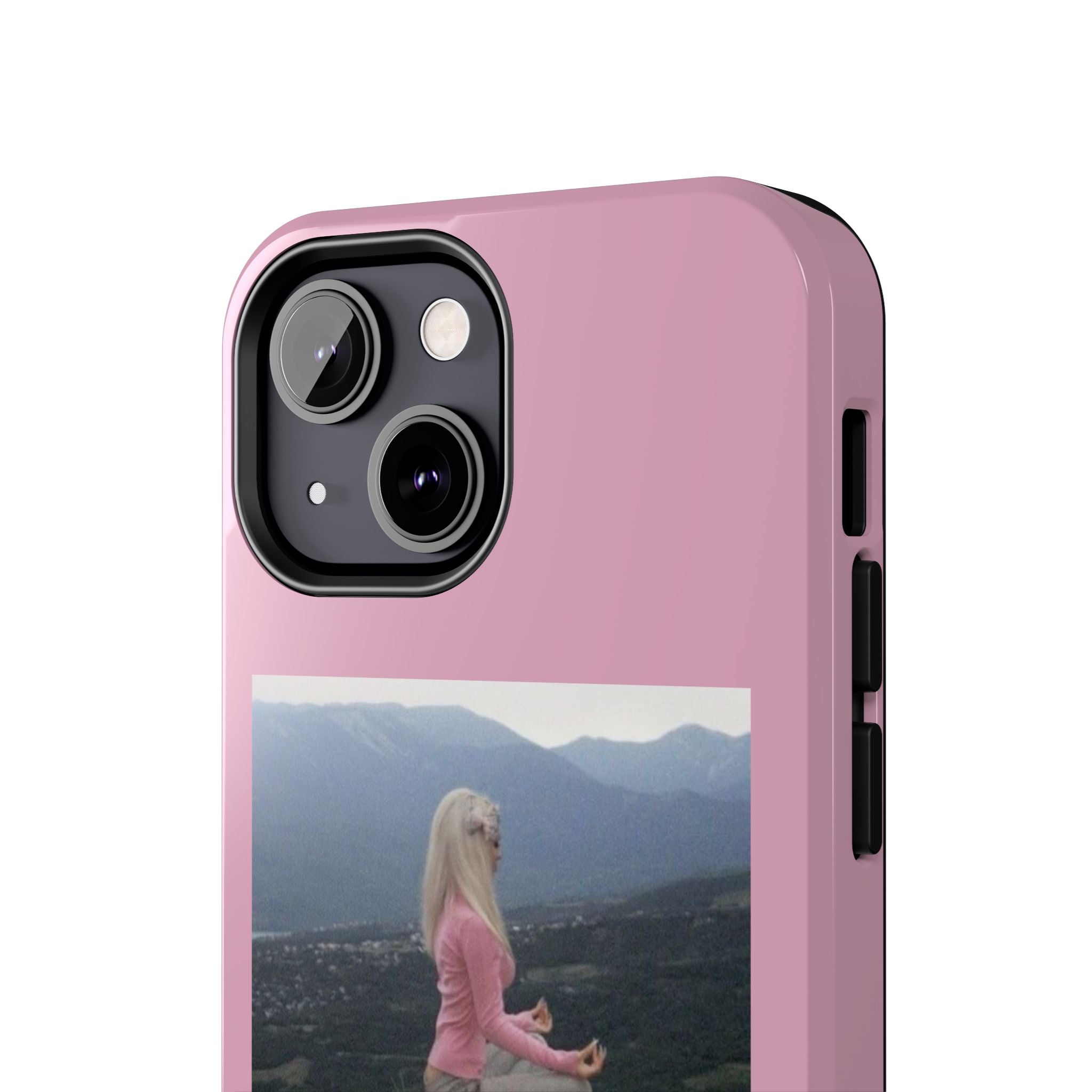Manifestation Yoga Girl Manifesting Meme Phone Case