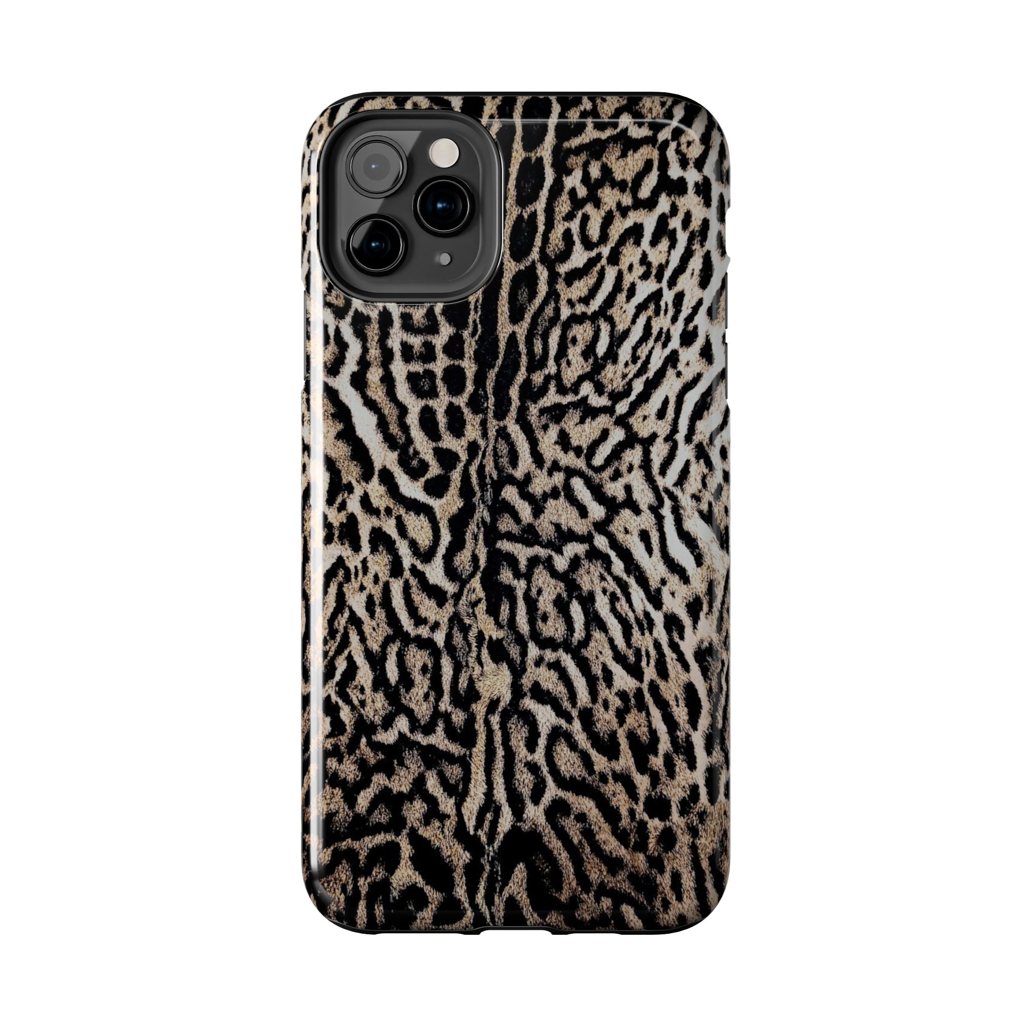 Classic Leopard Cheetah Photo Print Phone Case  - Tough Impact-Resistant Case