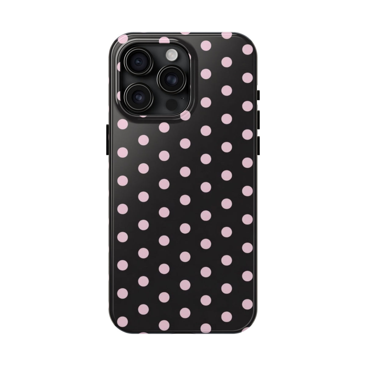 Black and Pink Spots Phone Case