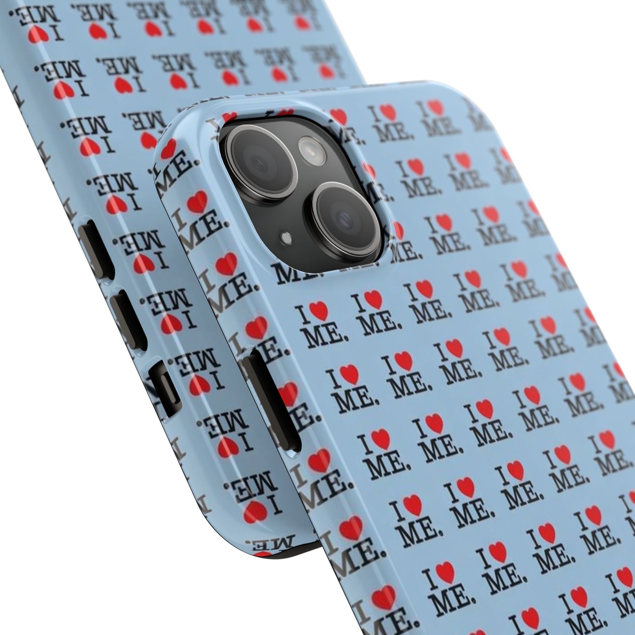 I <3 Me Baby Blue Phone Case
