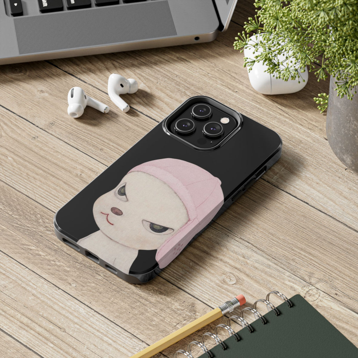 Pouty Dog Nara Phone Case  - Tough Impact-Resistant Case