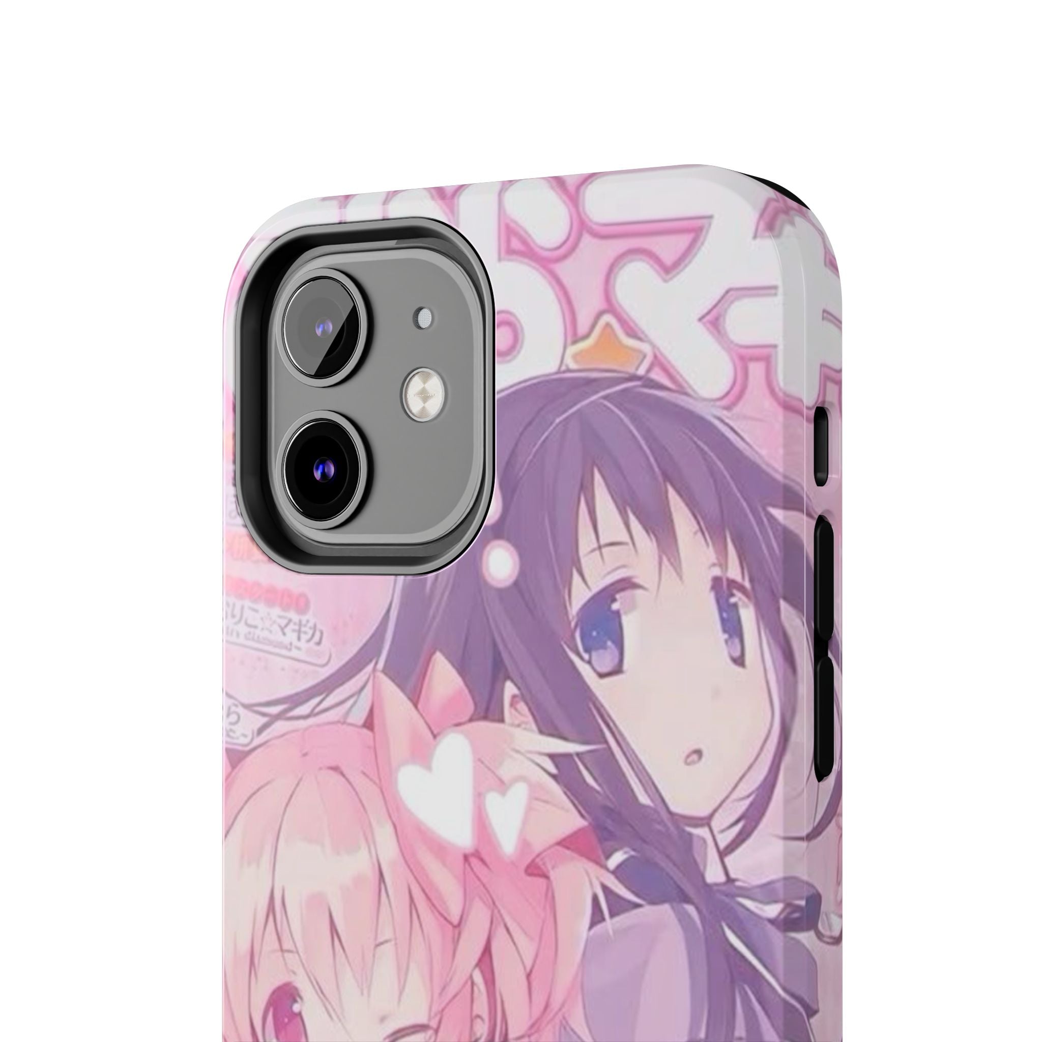 Cute Pink and Purple Anime Phone Case