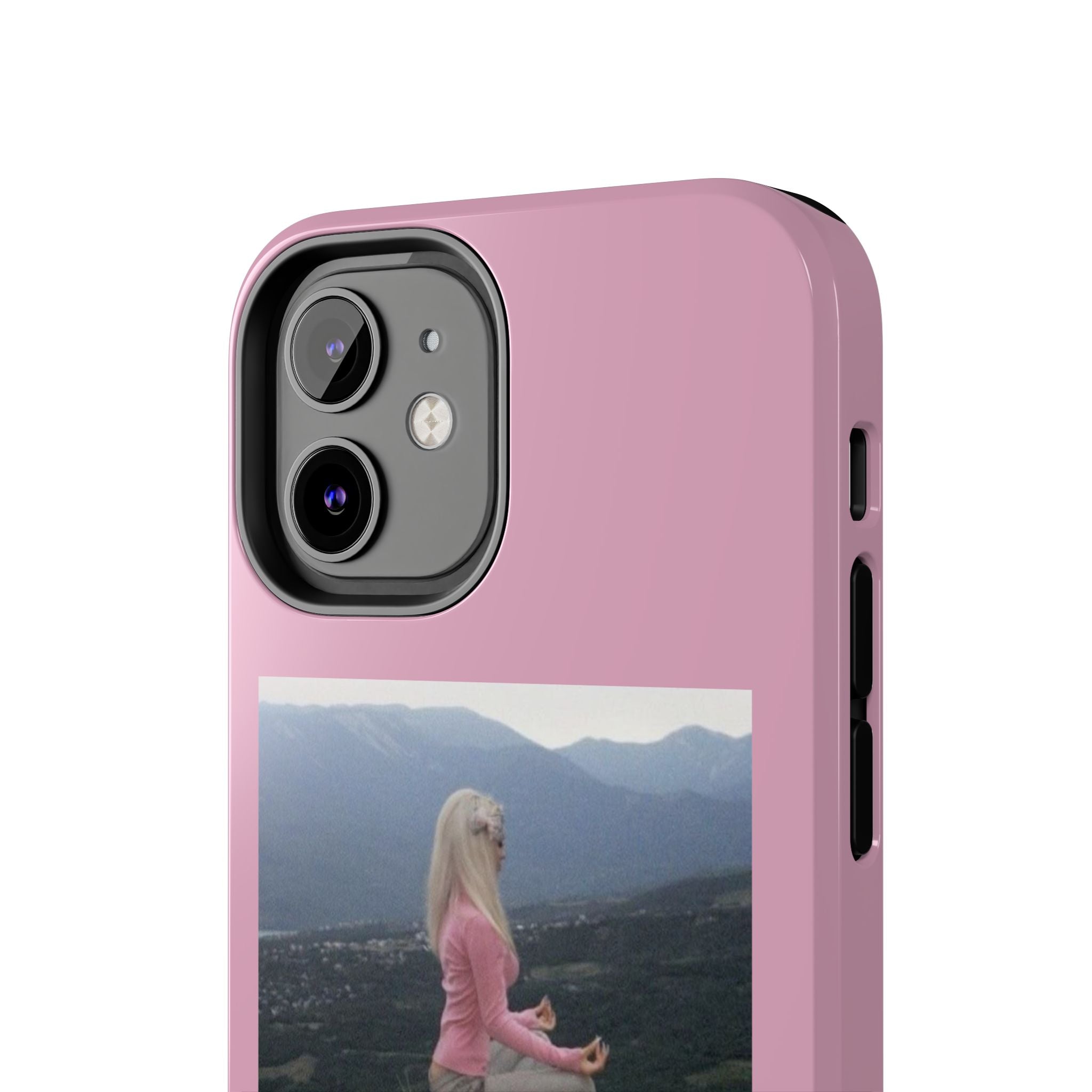 Manifestation Yoga Girl Manifesting Meme Phone Case