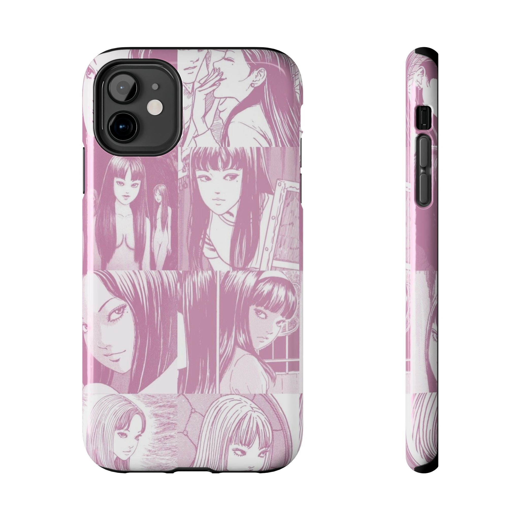 Cute Pink Anime Girl Comic BookPhone Case  - Tough Impact-Resistant Cases