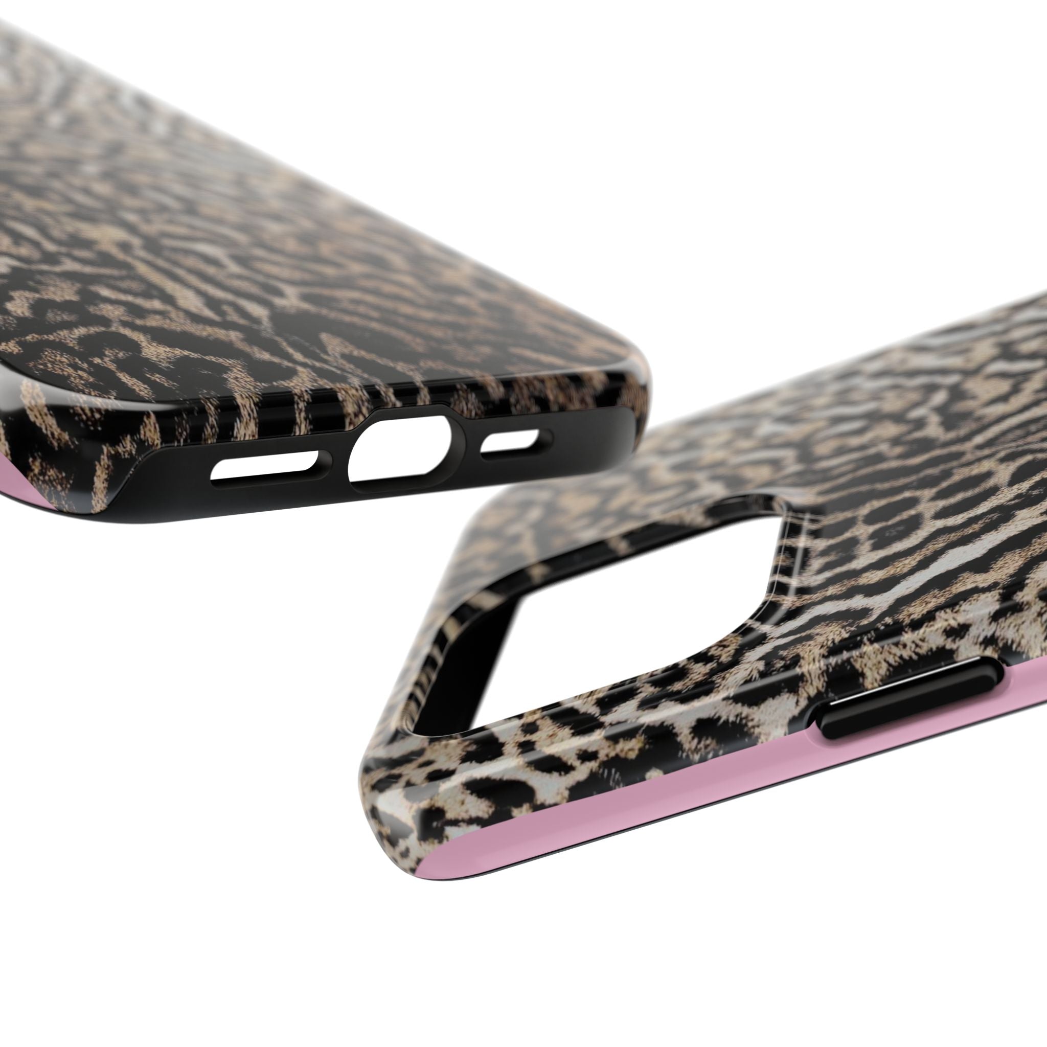 Classic Leopard Cheetah Photo Print Phone Case  - Tough Impact-Resistant Case