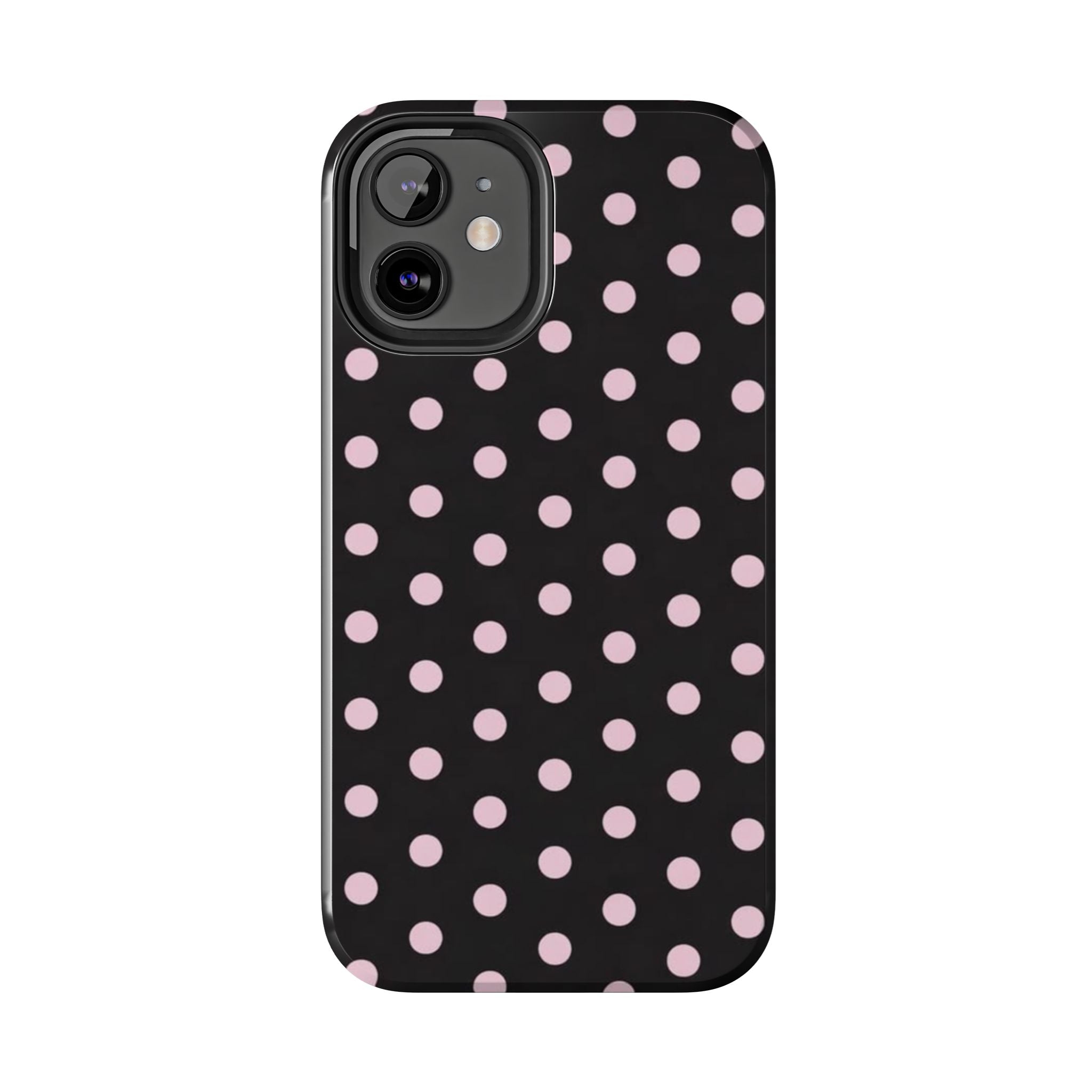 Black and Pink Spots Phone Case