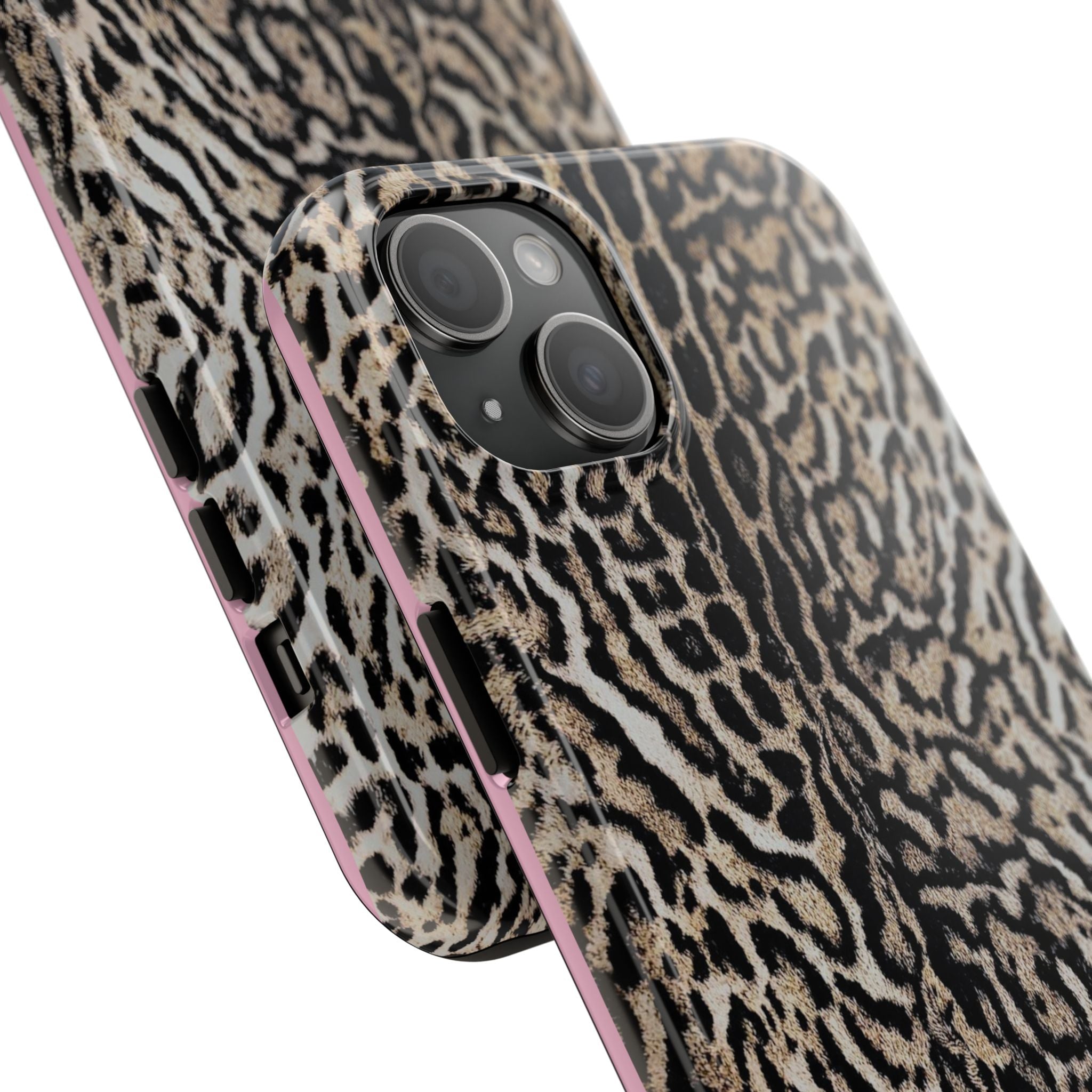 Classic Leopard Cheetah Photo Print Phone Case  - Tough Impact-Resistant Case