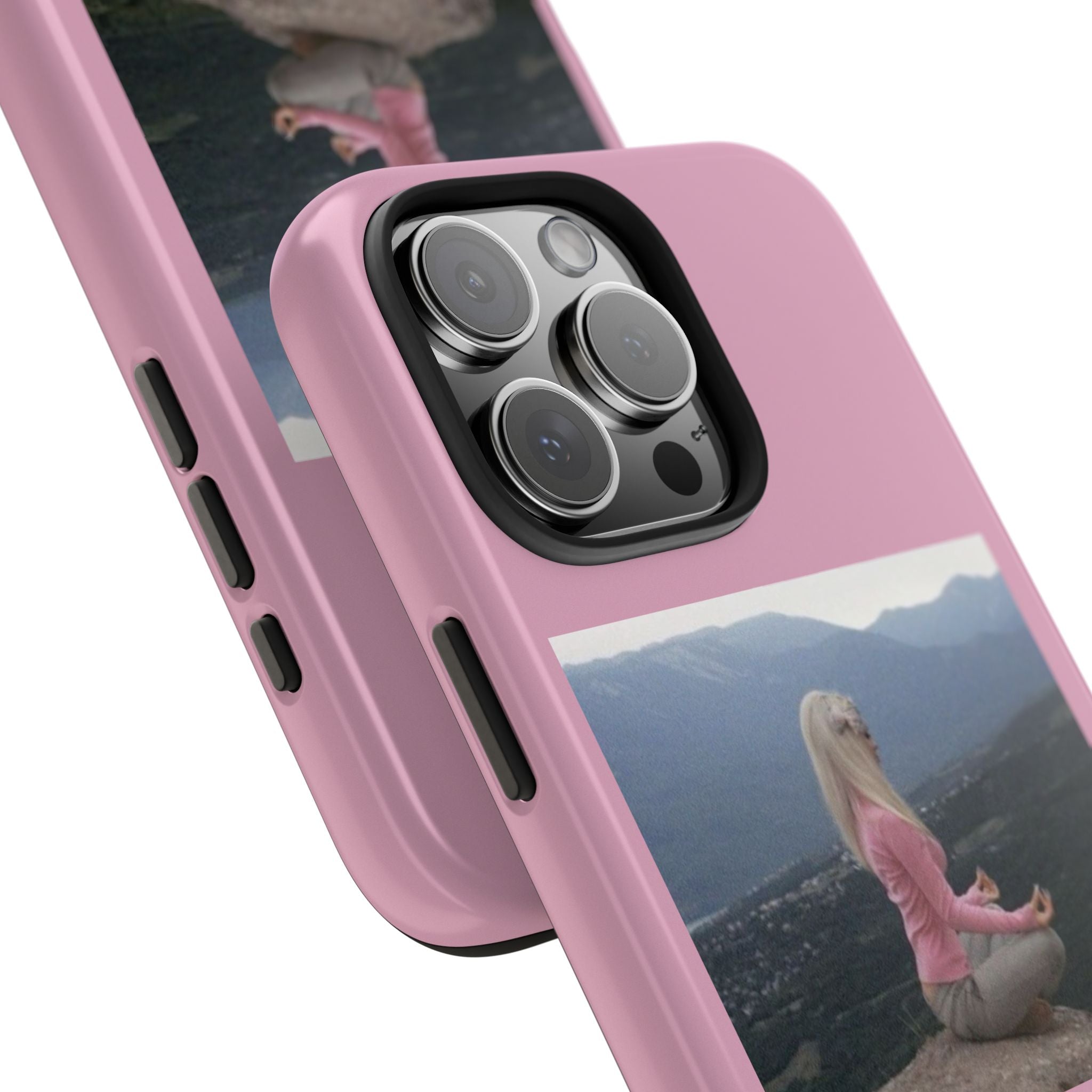 Manifestation Yoga Girl Manifesting Meme Phone Case