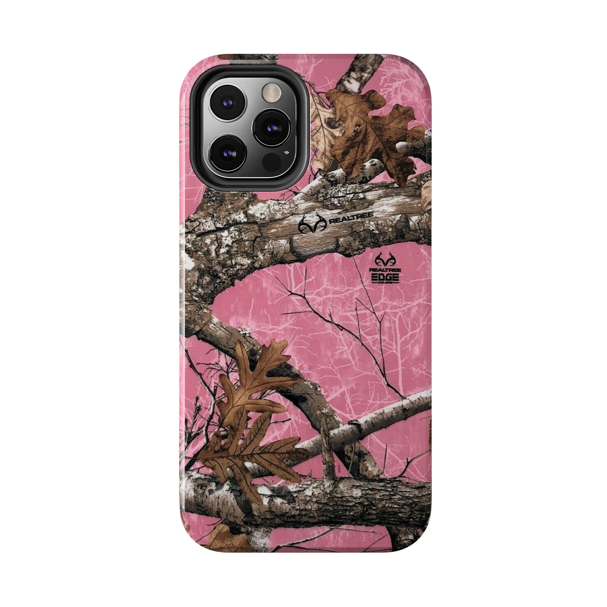 Pink Camo Real Tree Phone Case  - Tough Impact-Resistant Case