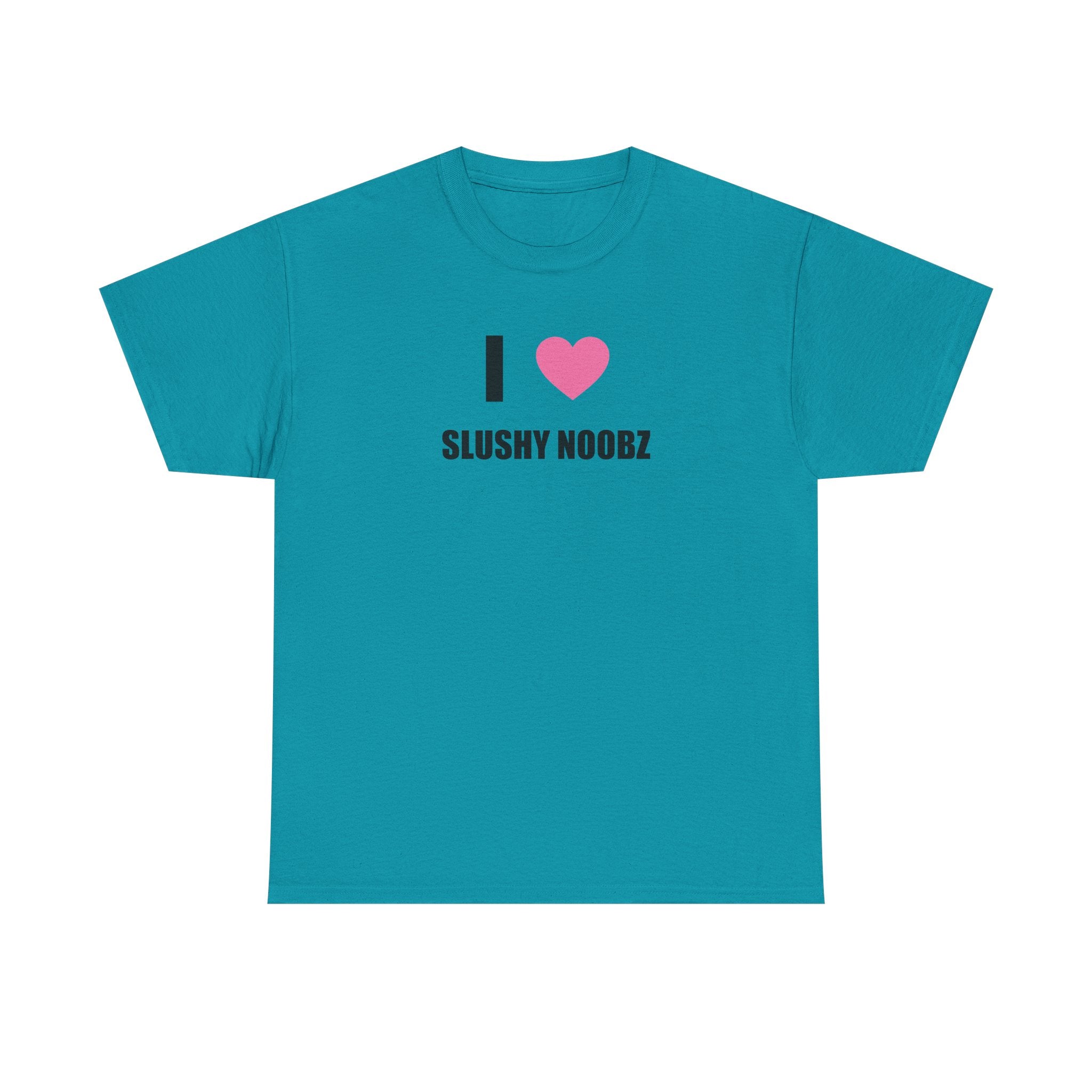 I Love Slushy Noobz Unisex Heavy Cotton Tee