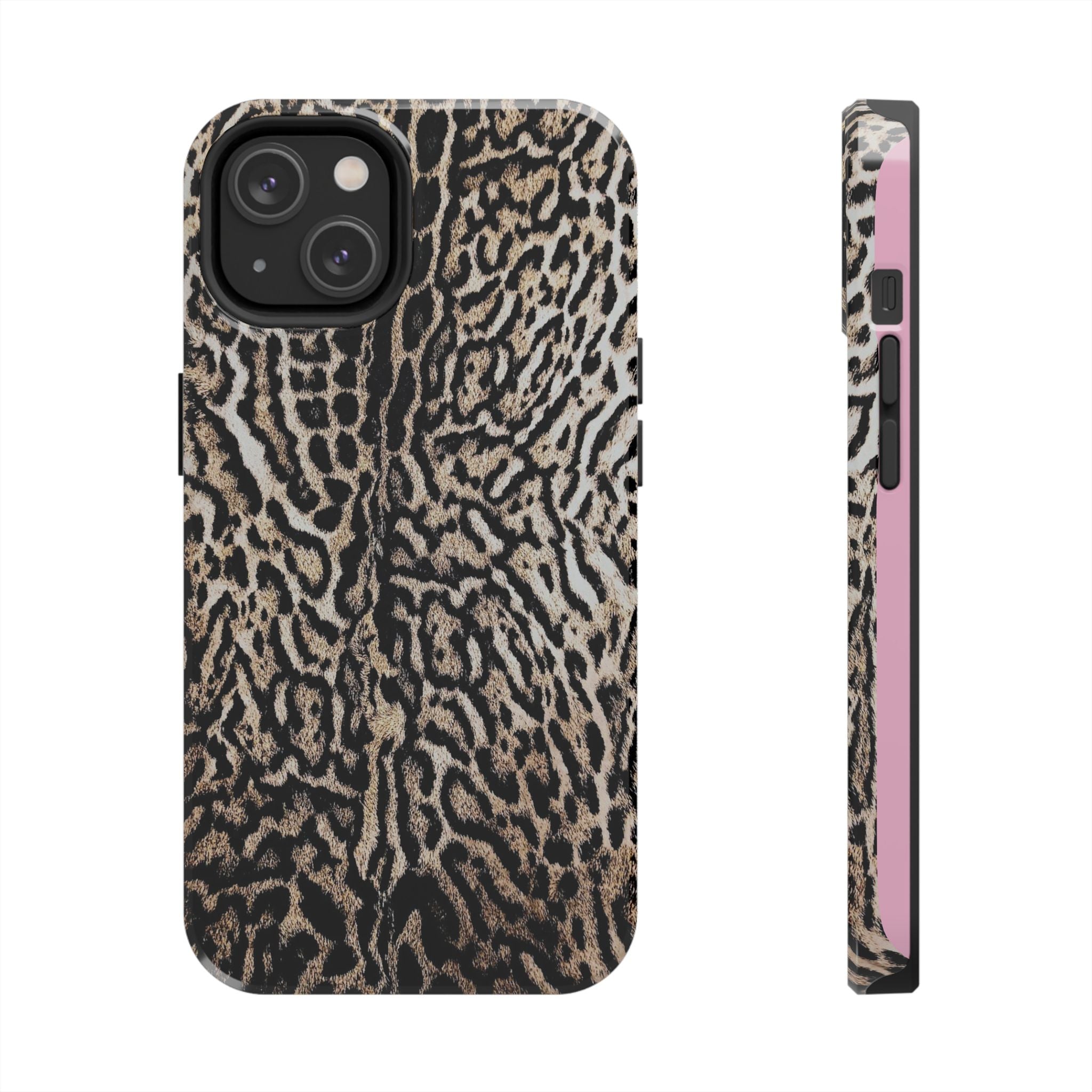 Classic Leopard Cheetah Photo Print Phone Case  - Tough Impact-Resistant Case