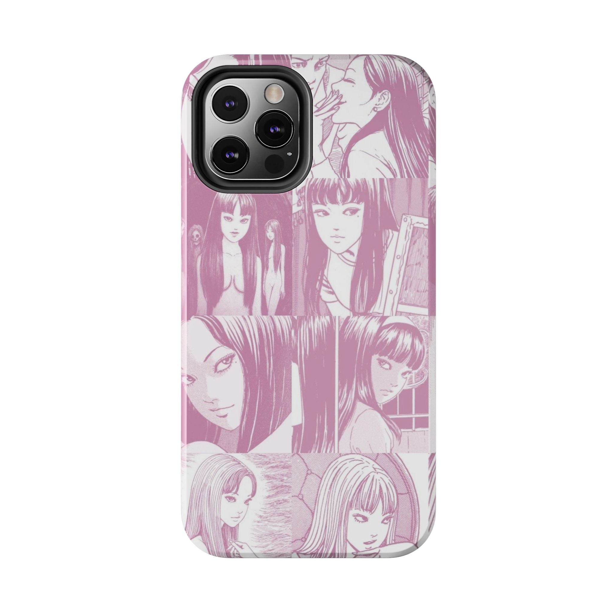 Cute Pink Anime Girl Comic BookPhone Case  - Tough Impact-Resistant Cases