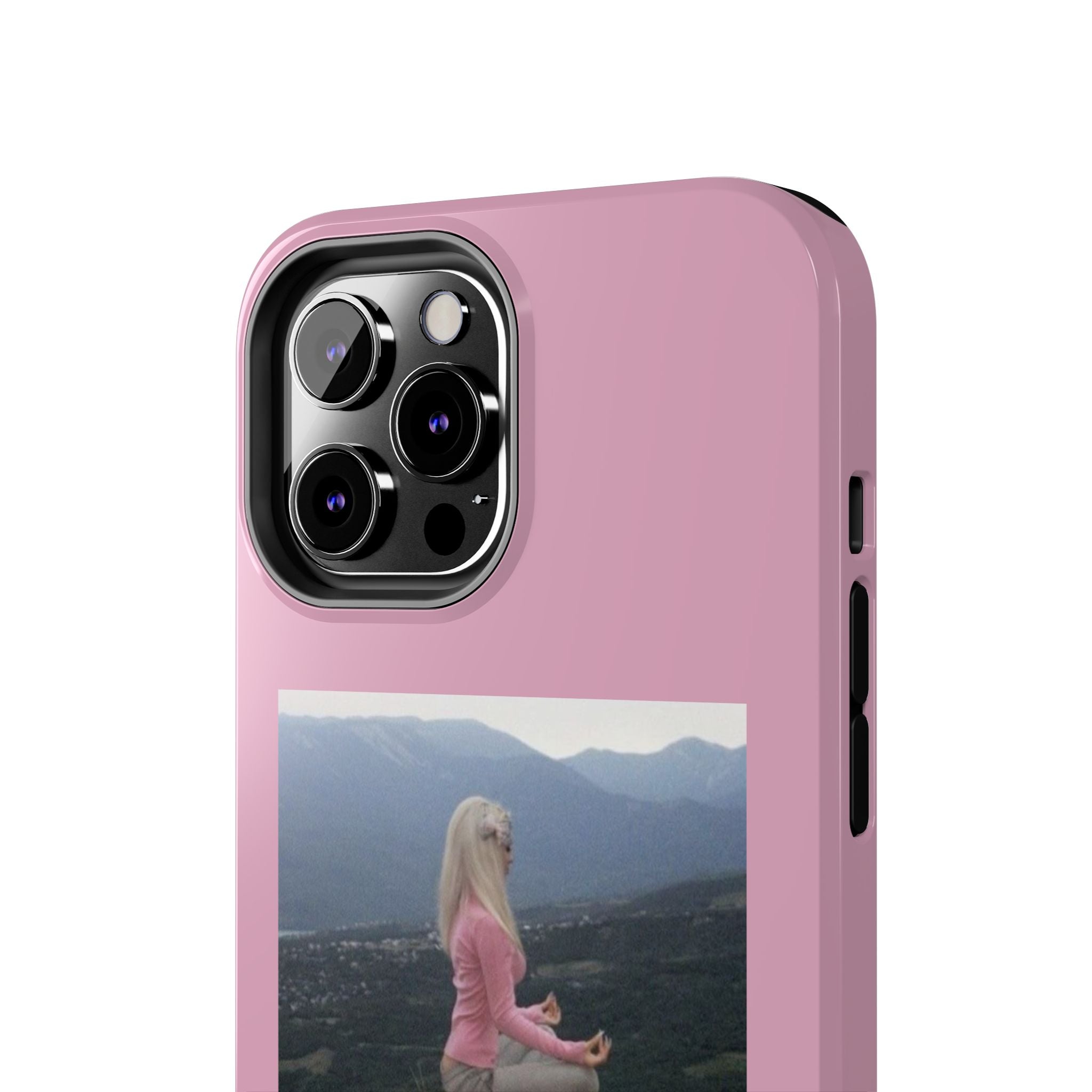 Manifestation Yoga Girl Manifesting Meme Phone Case
