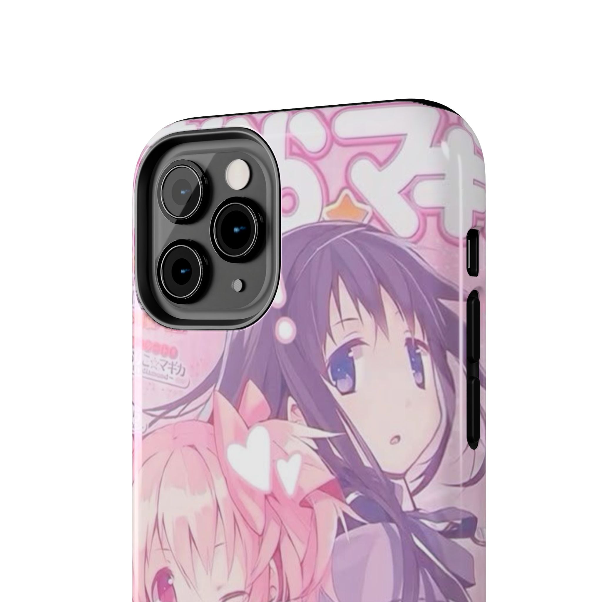 Cute Pink and Purple Anime Phone Case