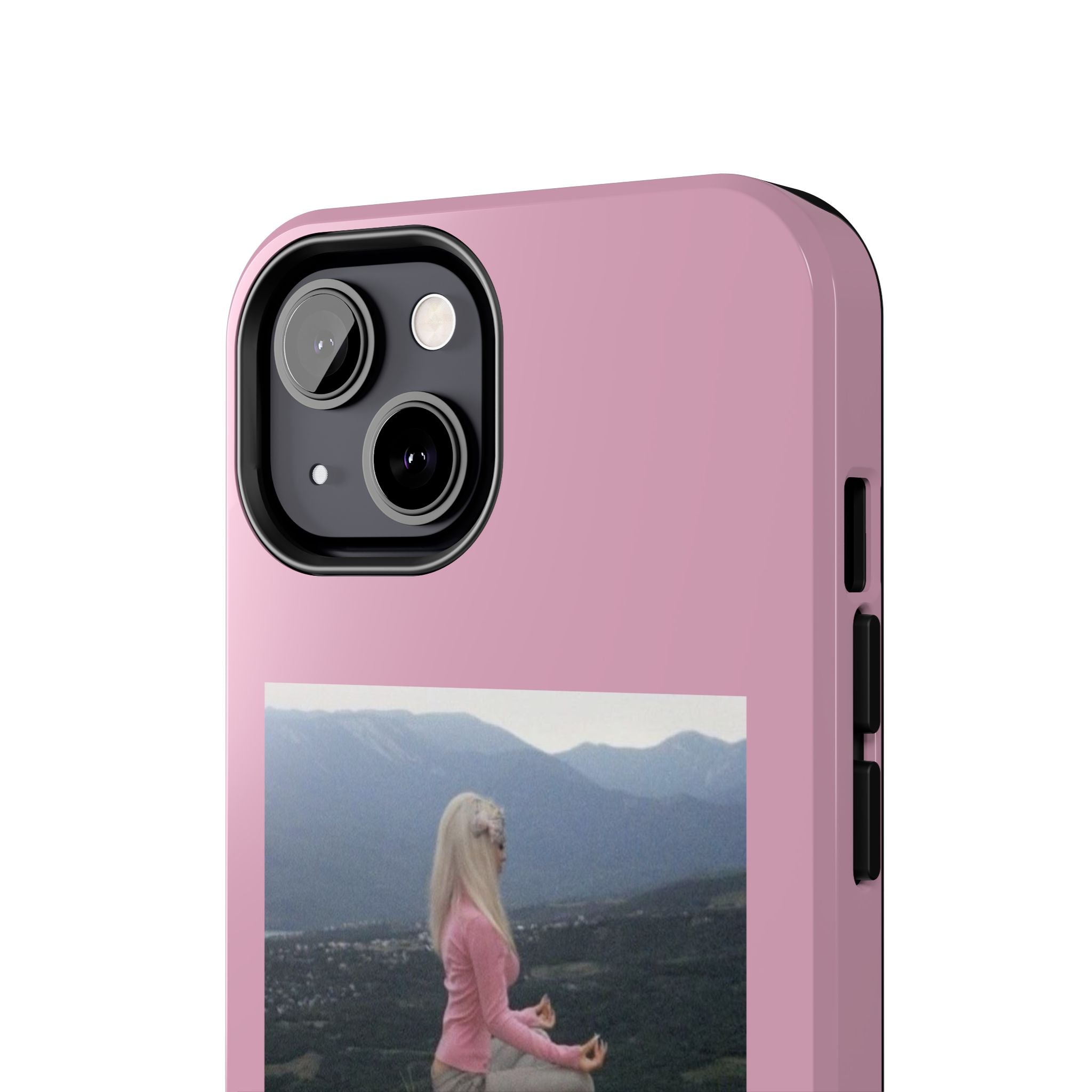 Manifestation Yoga Girl Manifesting Meme Phone Case