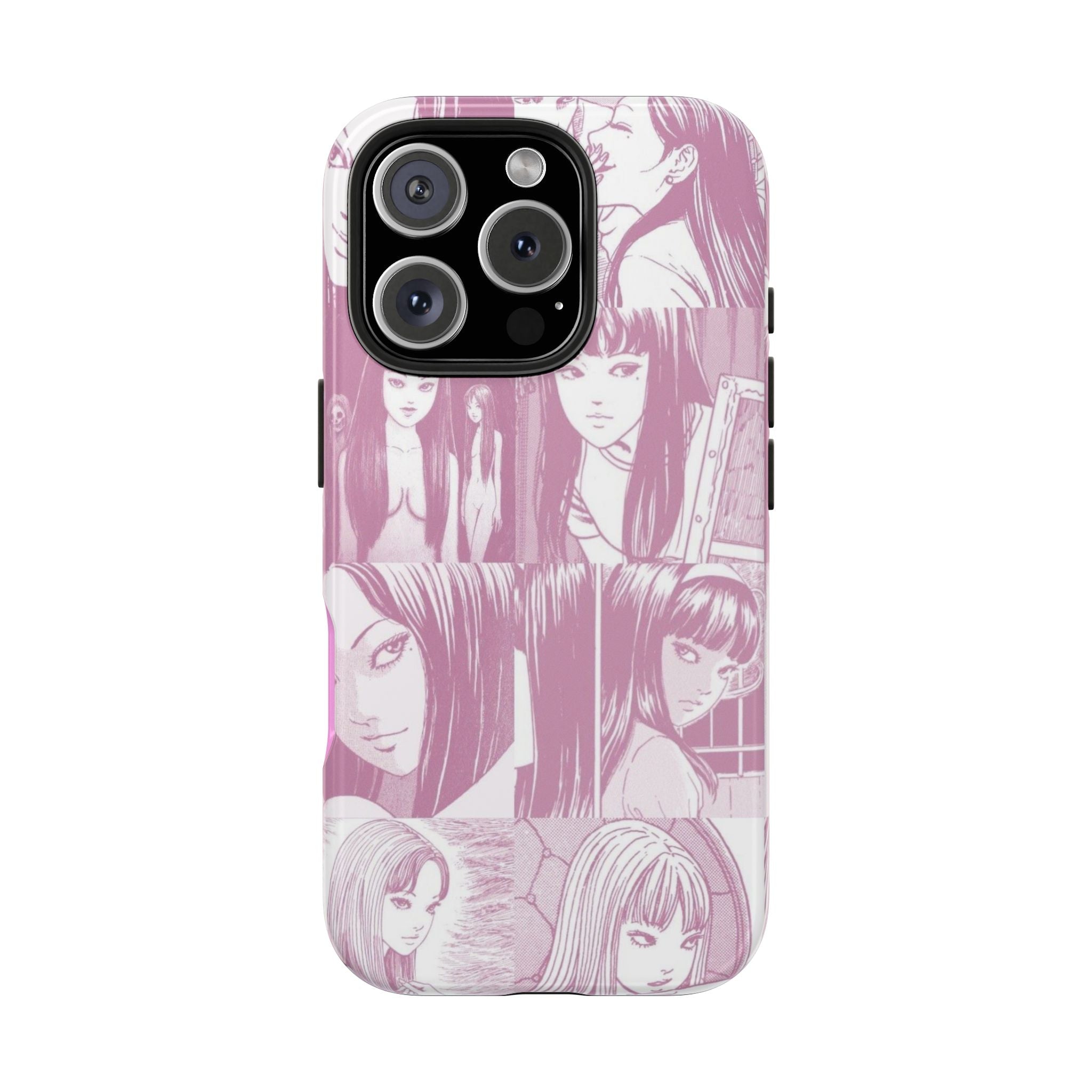 Cute Pink Anime Girl Comic BookPhone Case  - Tough Impact-Resistant Cases
