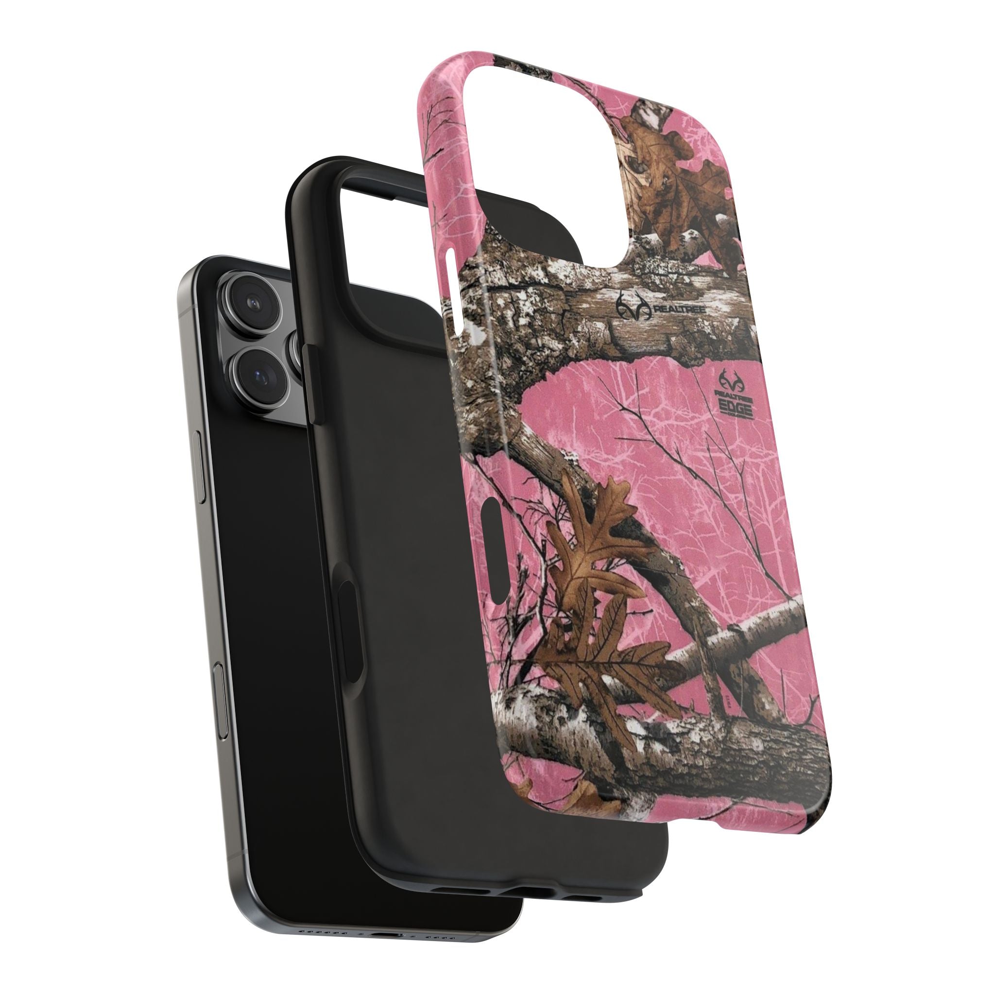 Pink Camo Real Tree Phone Case  - Tough Impact-Resistant Case