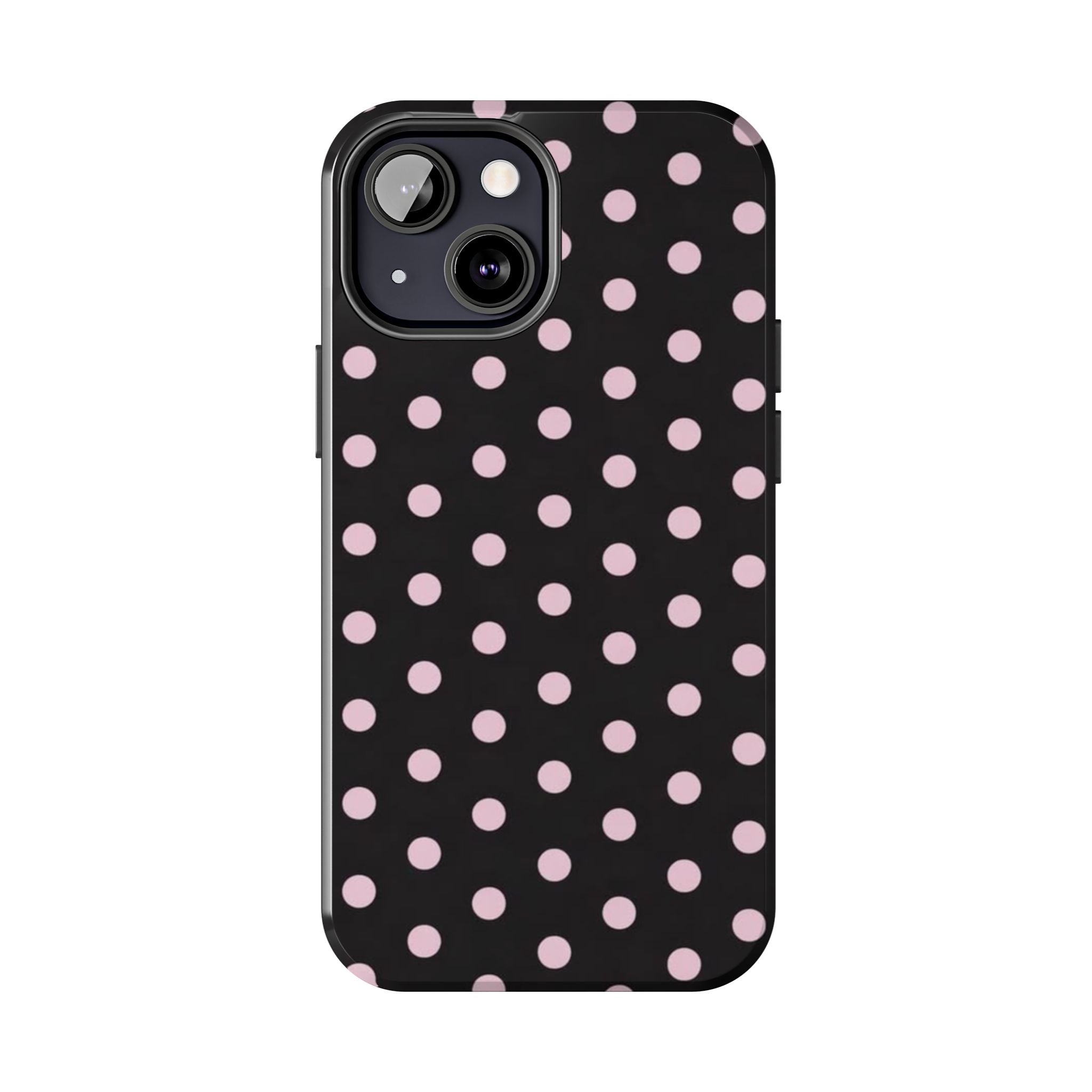 Black and Pink Spots Phone Case