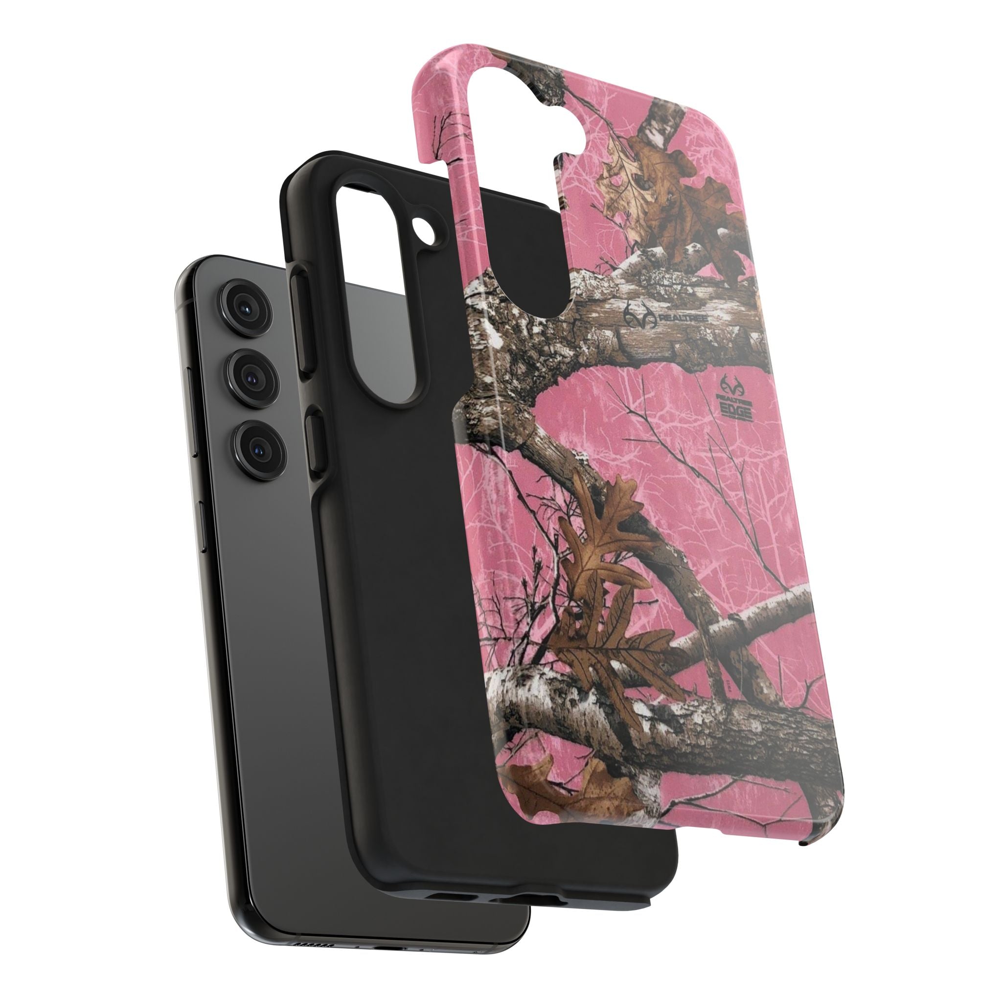 Pink Camo Real Tree Phone Case  - Tough Impact-Resistant Case