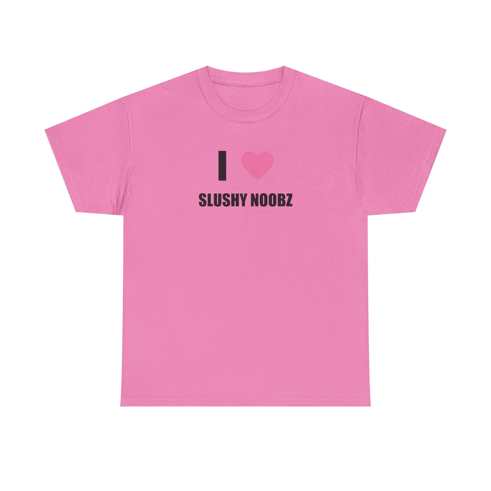 I Love Slushy Noobz Unisex Heavy Cotton Tee