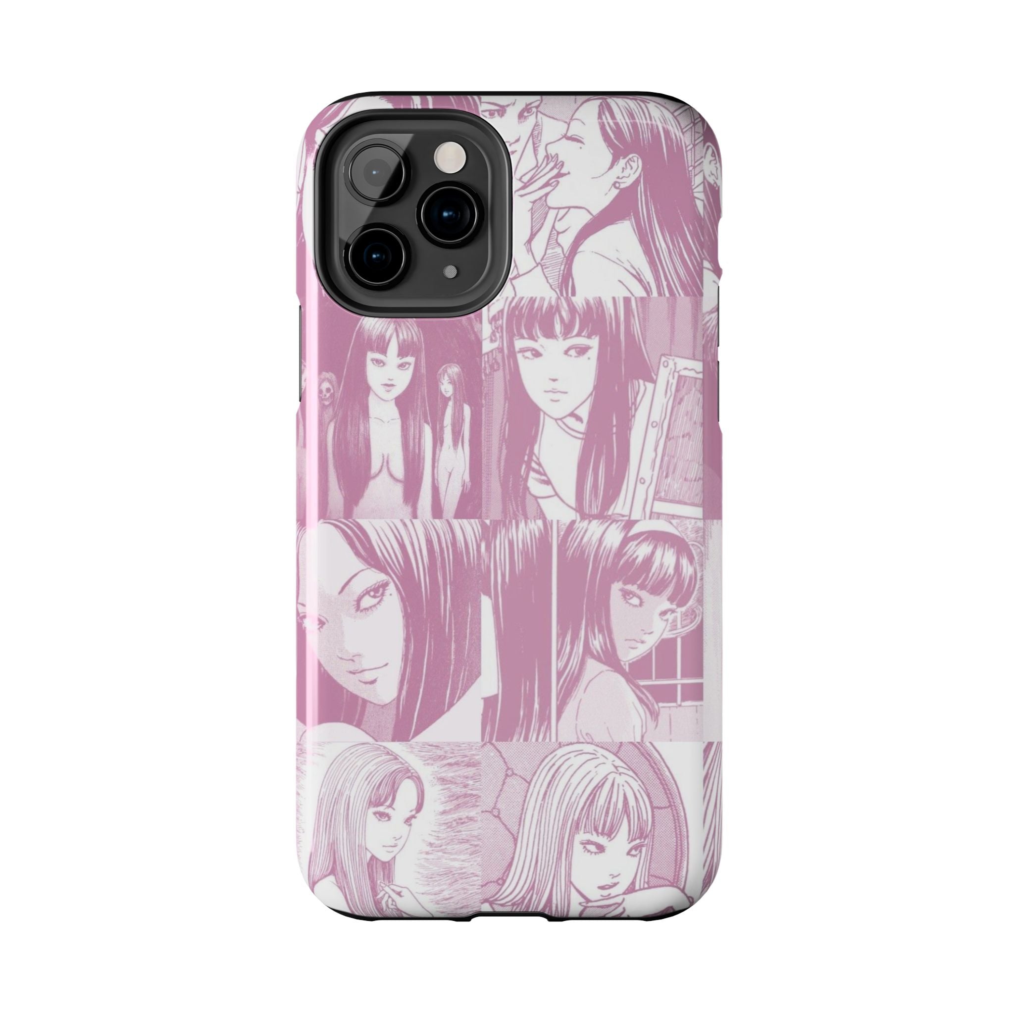 Cute Pink Anime Girl Comic BookPhone Case  - Tough Impact-Resistant Cases