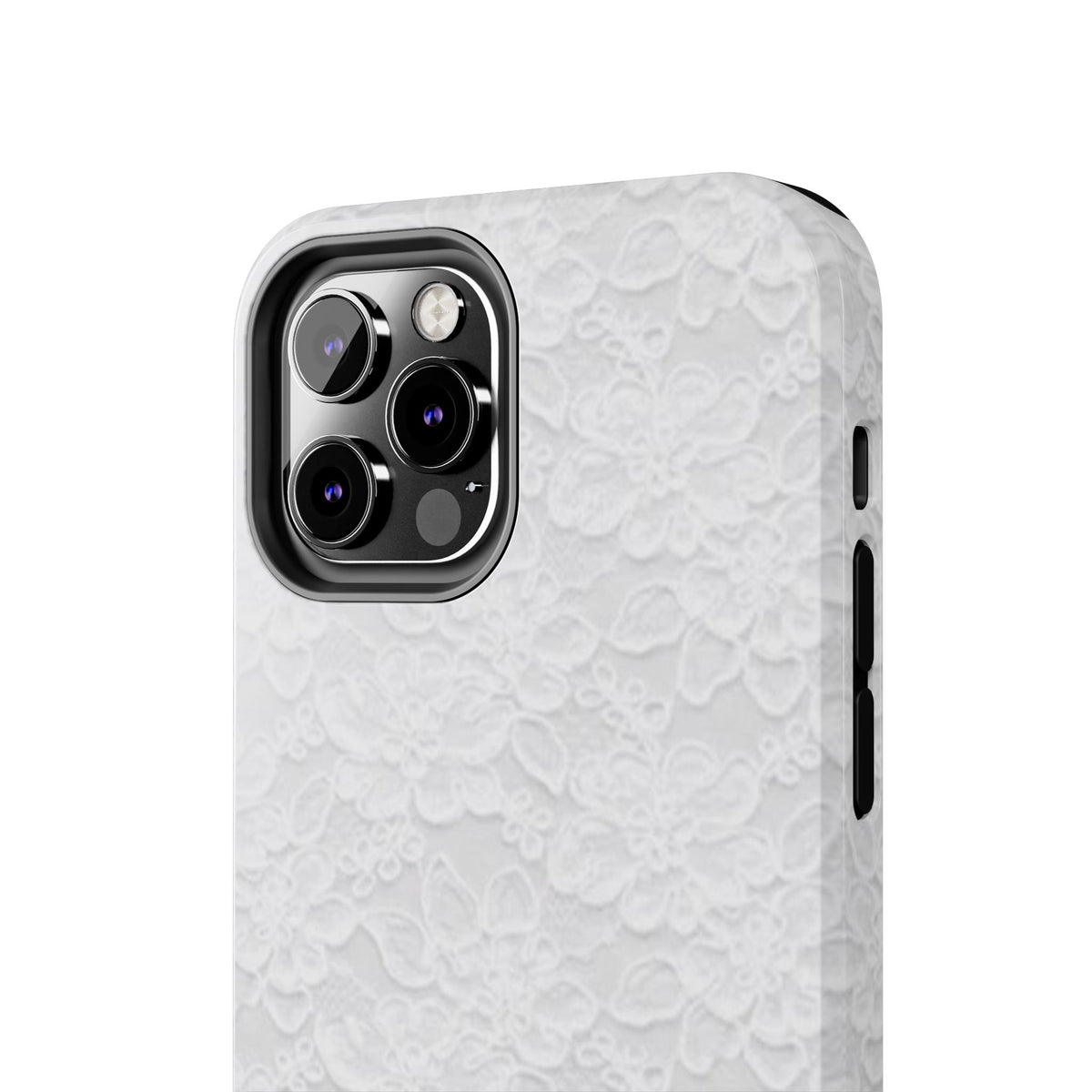 White Lace Coquette Phone Case