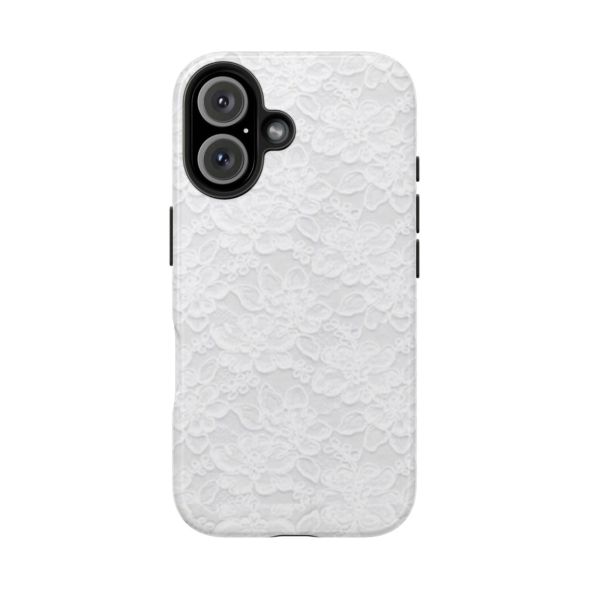 White Lace Coquette Phone Case