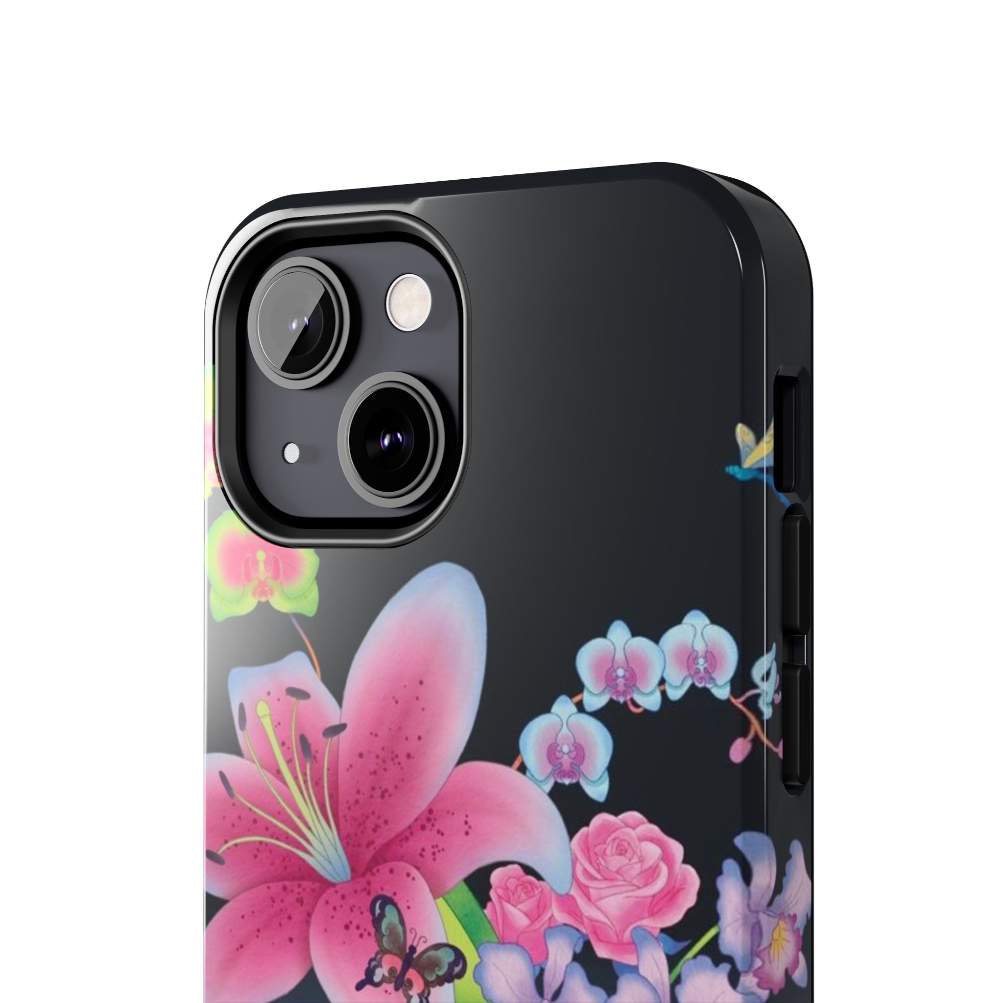 Bright Lily and Orchid  Phone Case