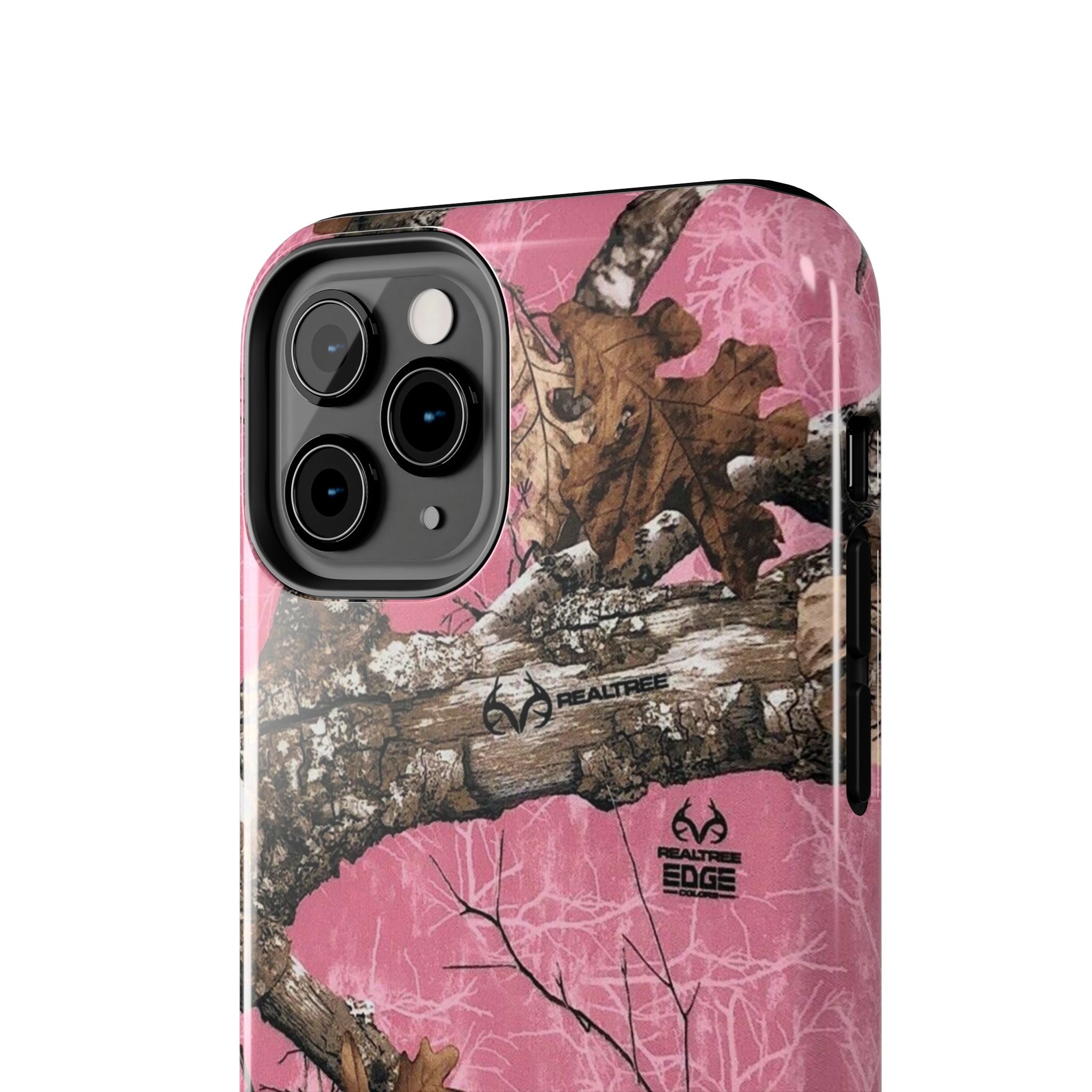 Pink Camo Real Tree Phone Case  - Tough Impact-Resistant Case