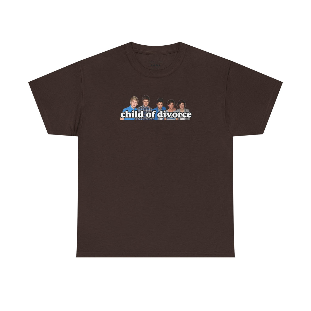 Child of Divorce 1D Fan Merch 100% Cotton T Shirt