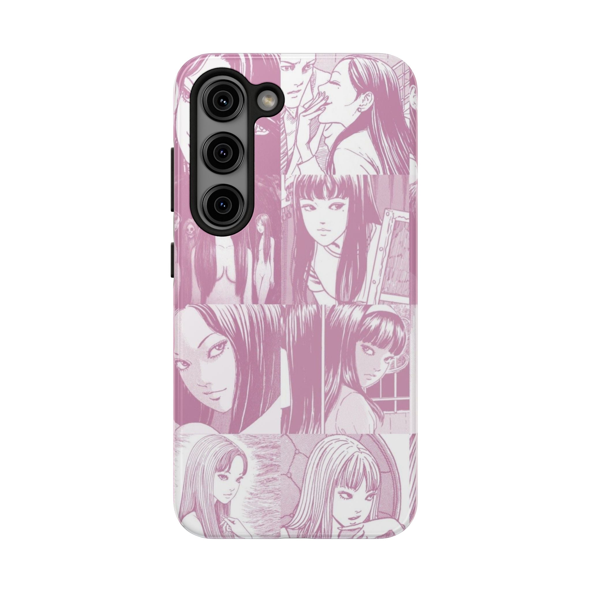 Cute Pink Anime Girl Comic BookPhone Case  - Tough Impact-Resistant Cases