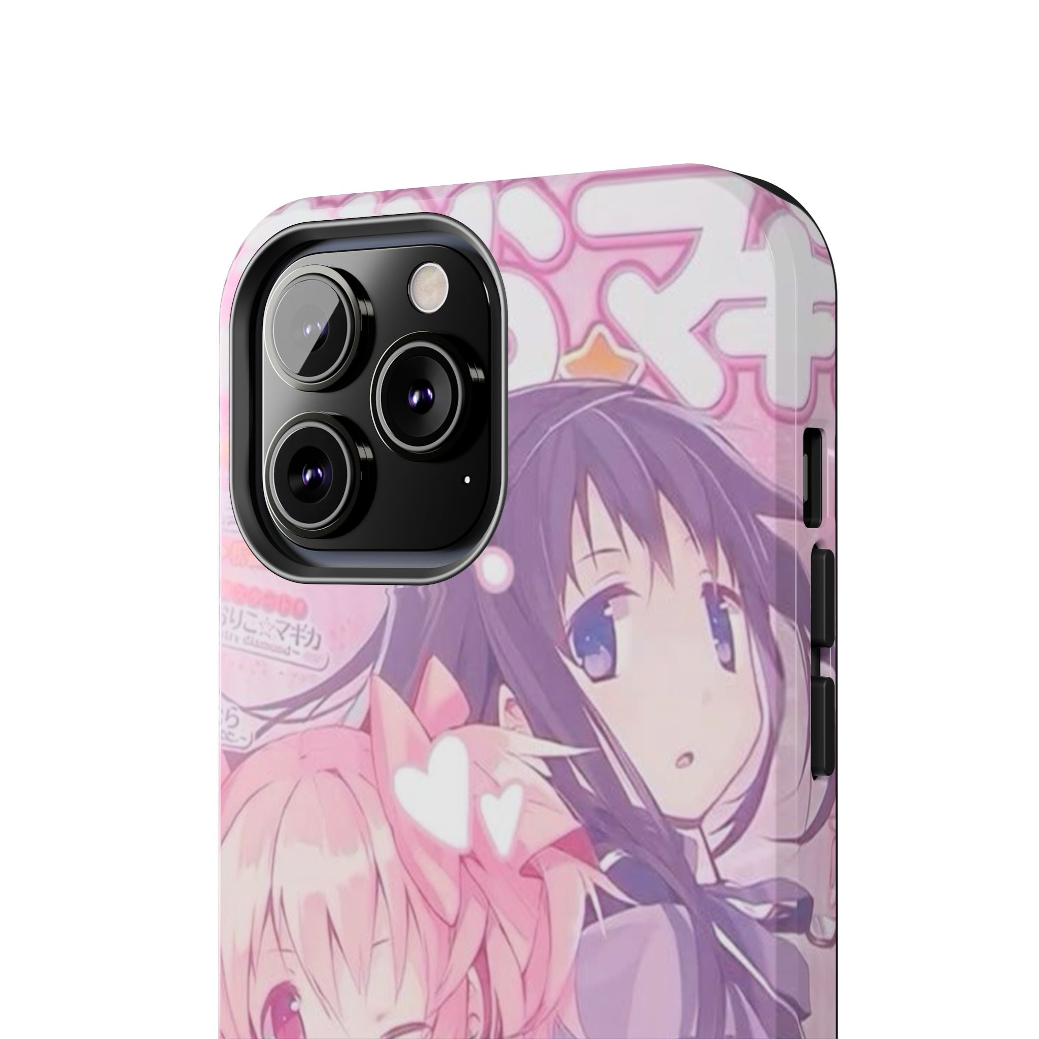 Cute Pink and Purple Anime Phone Case