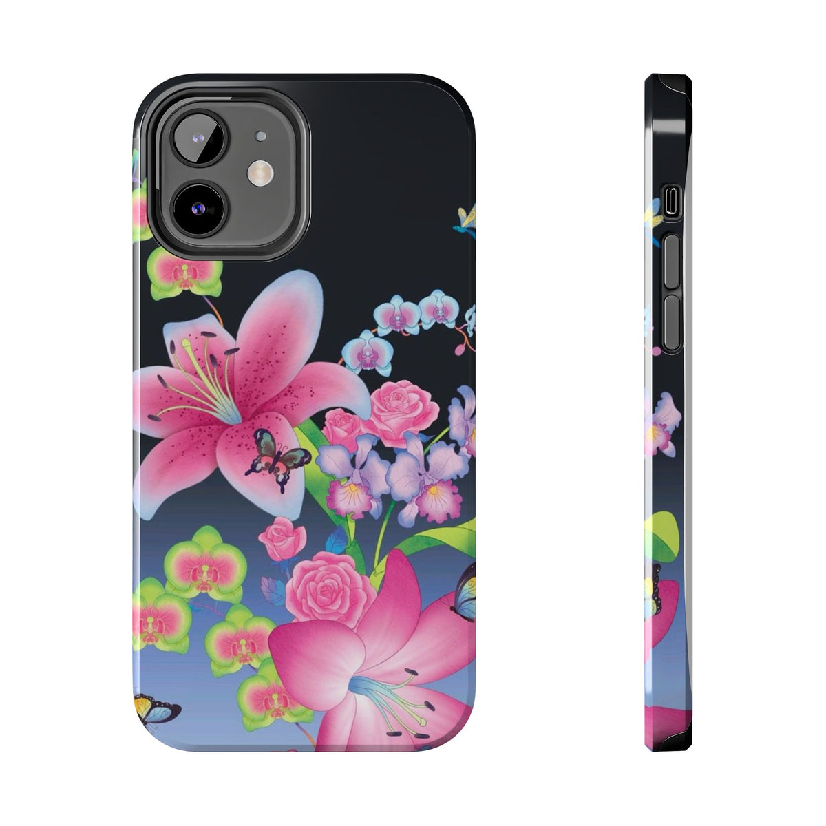 Bright Lily and Orchid  Phone Case