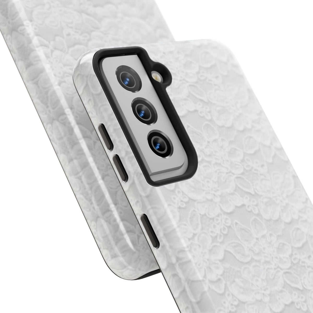 White Lace Coquette Phone Case