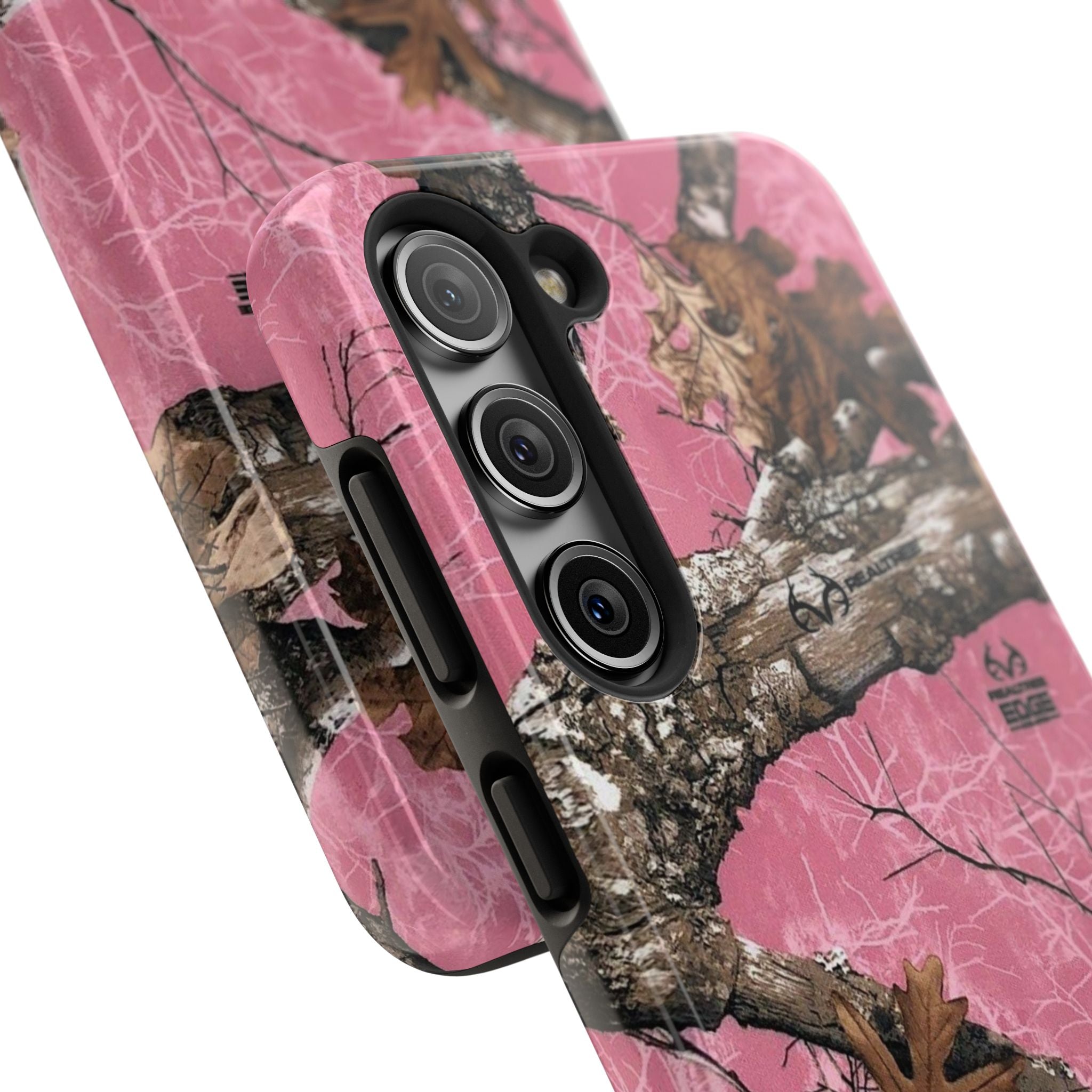Pink Camo Real Tree Phone Case  - Tough Impact-Resistant Case