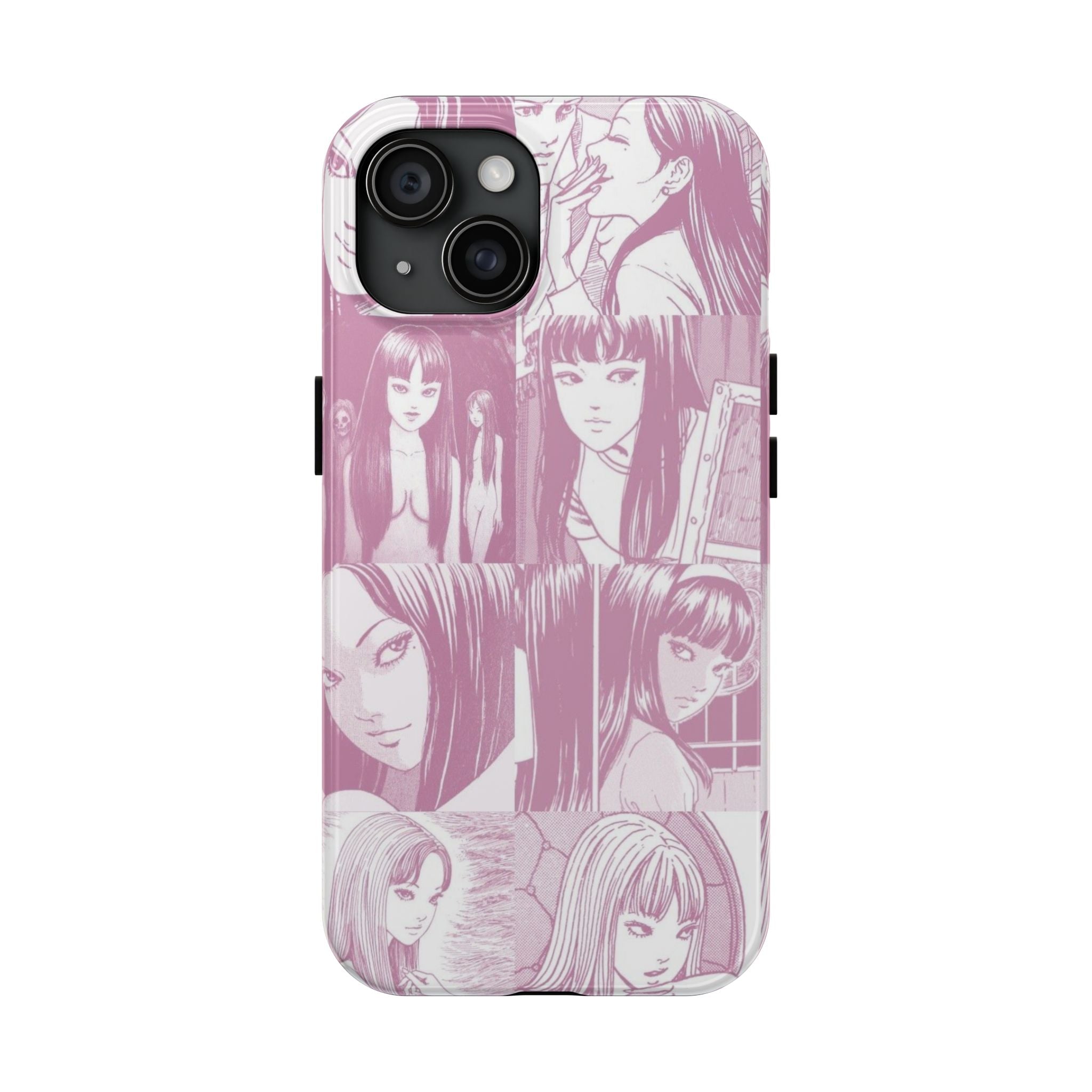 Cute Pink Anime Girl Comic BookPhone Case  - Tough Impact-Resistant Cases