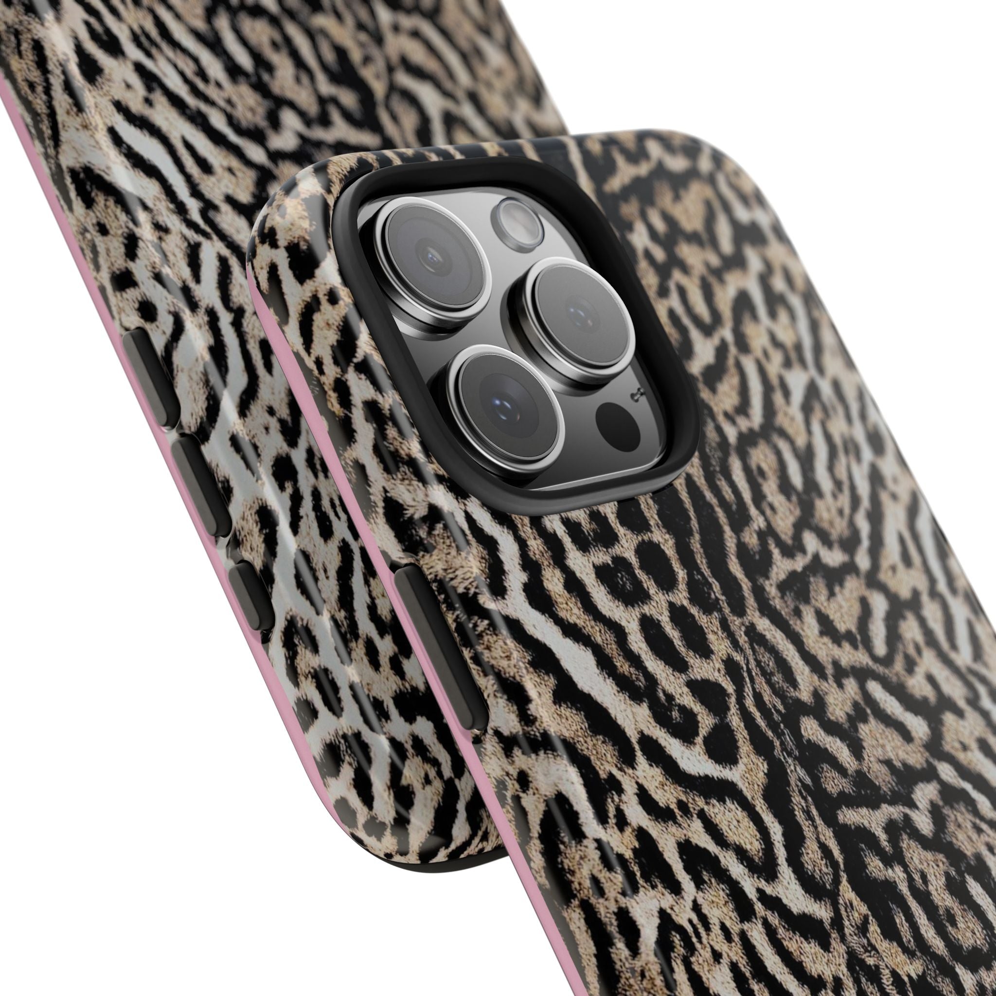 Classic Leopard Cheetah Photo Print Phone Case  - Tough Impact-Resistant Case