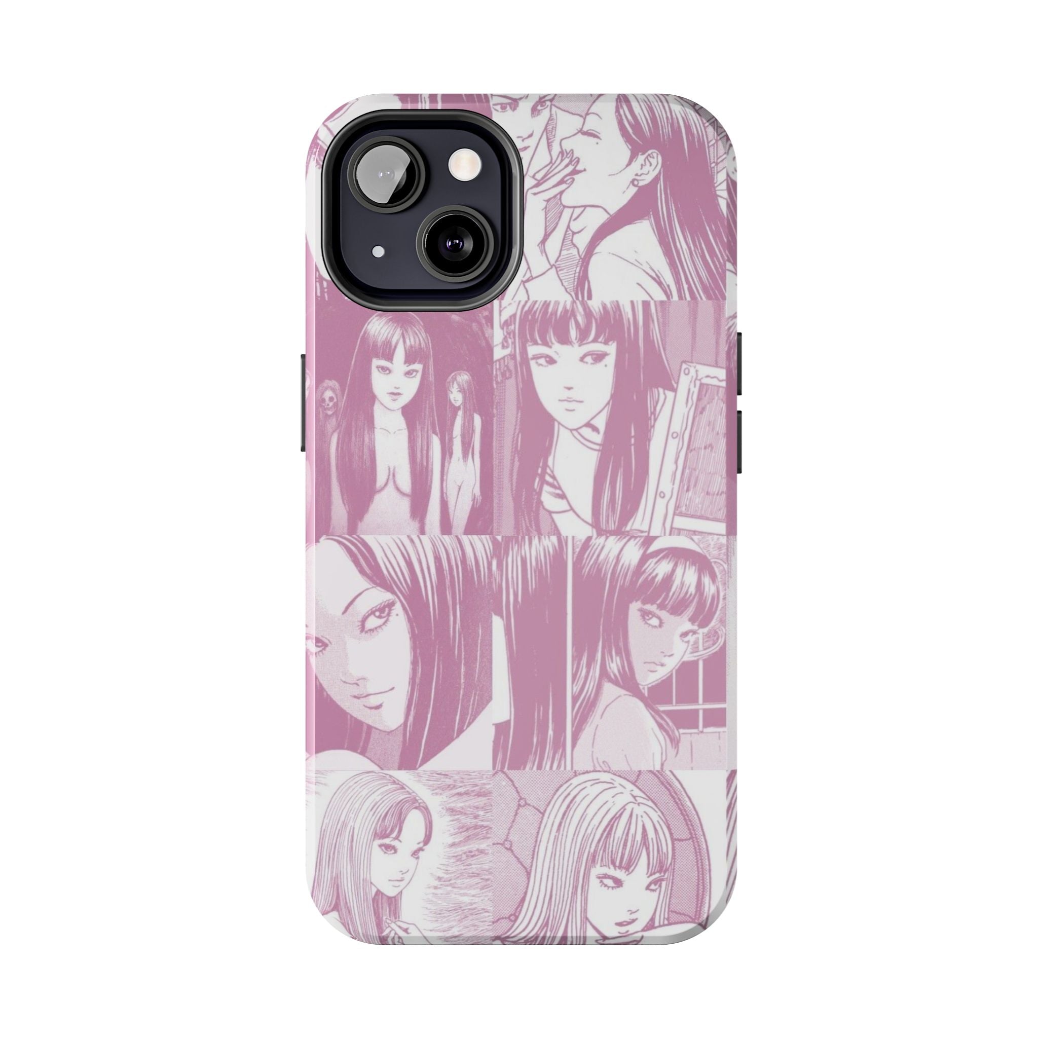 Cute Pink Anime Girl Comic BookPhone Case  - Tough Impact-Resistant Cases