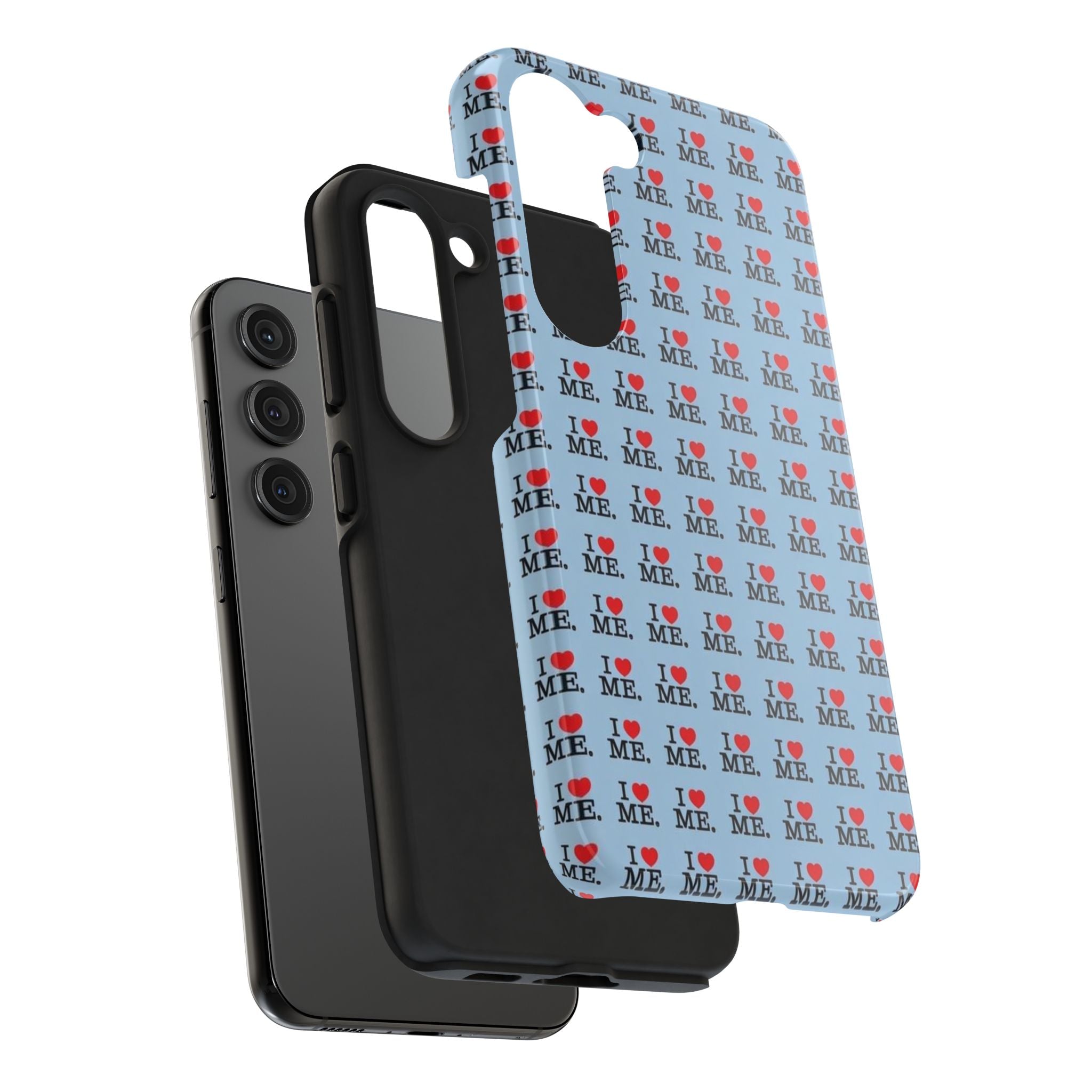 I <3 Me Baby Blue Phone Case