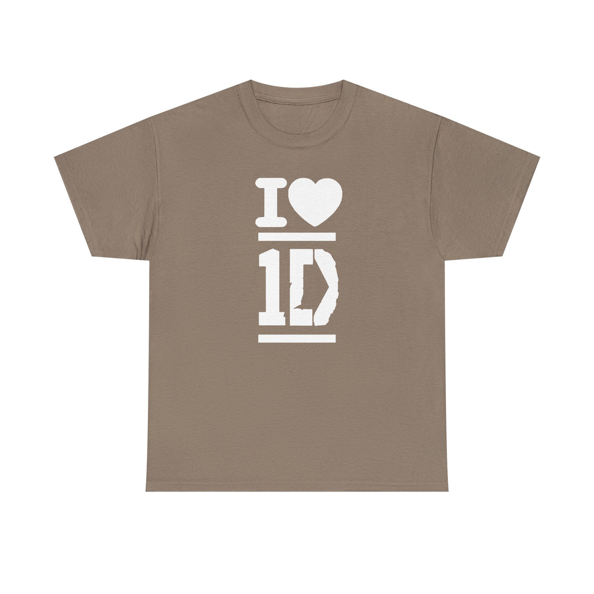 One Direction Shirt I heart 1D Harry Styles Lyric Inspired 100% Cotton Shirt