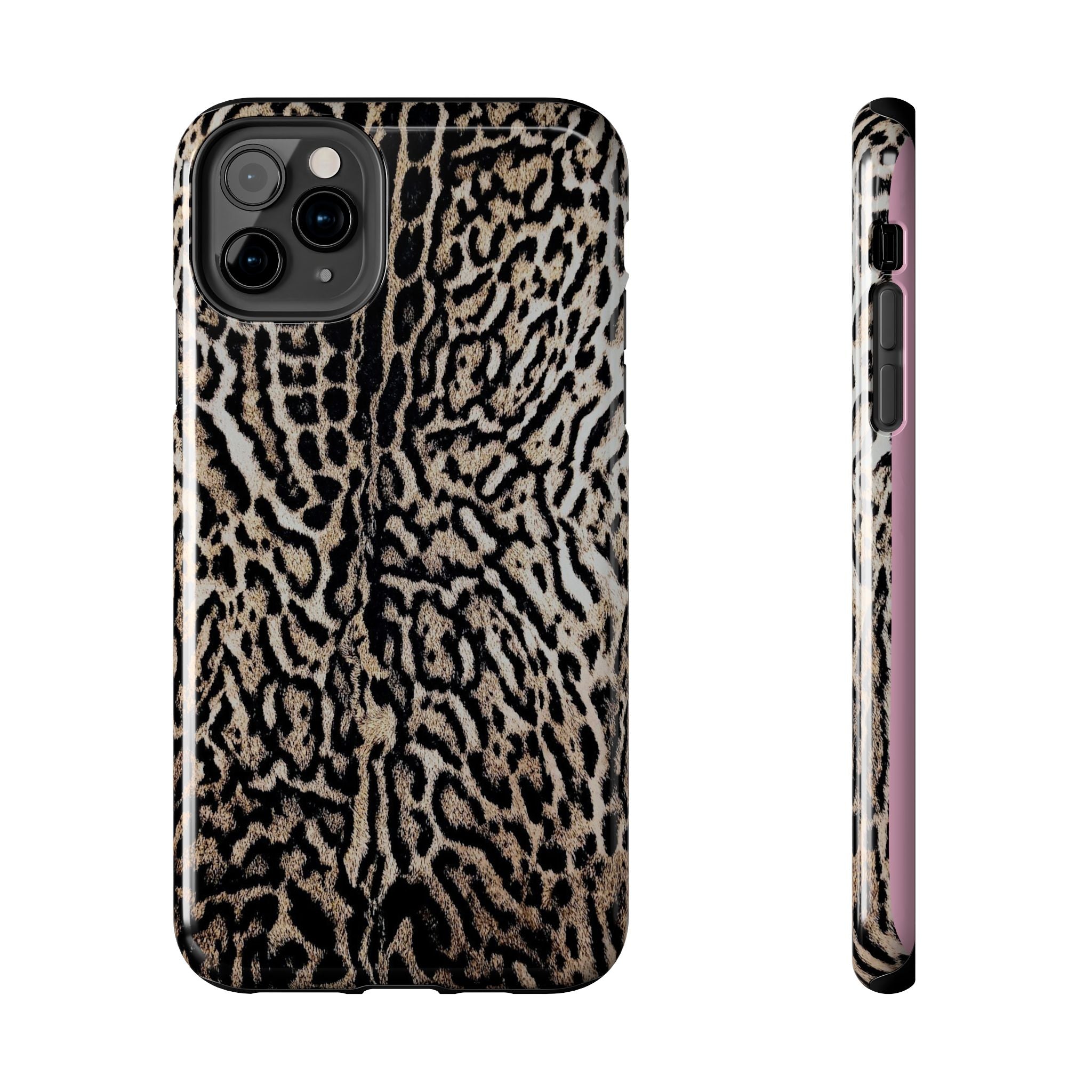 Classic Leopard Cheetah Photo Print Phone Case  - Tough Impact-Resistant Case